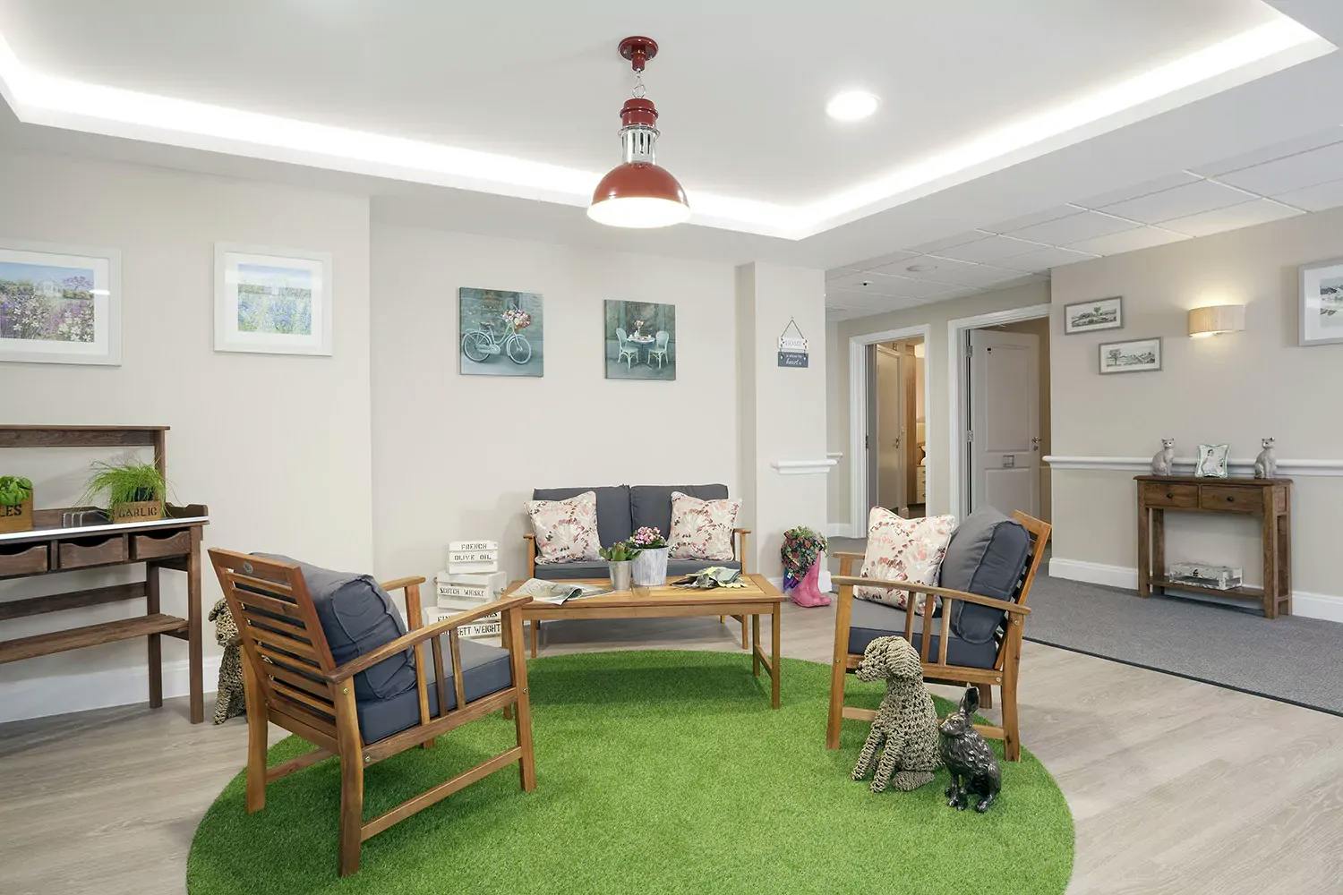 Communal Area at Cherry Wood Grange Care Home in Chelmsford, Essex