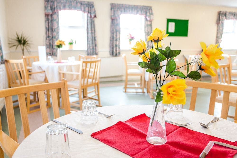 Dining Room at Cloisters Care Home in Hounslow, Greater London