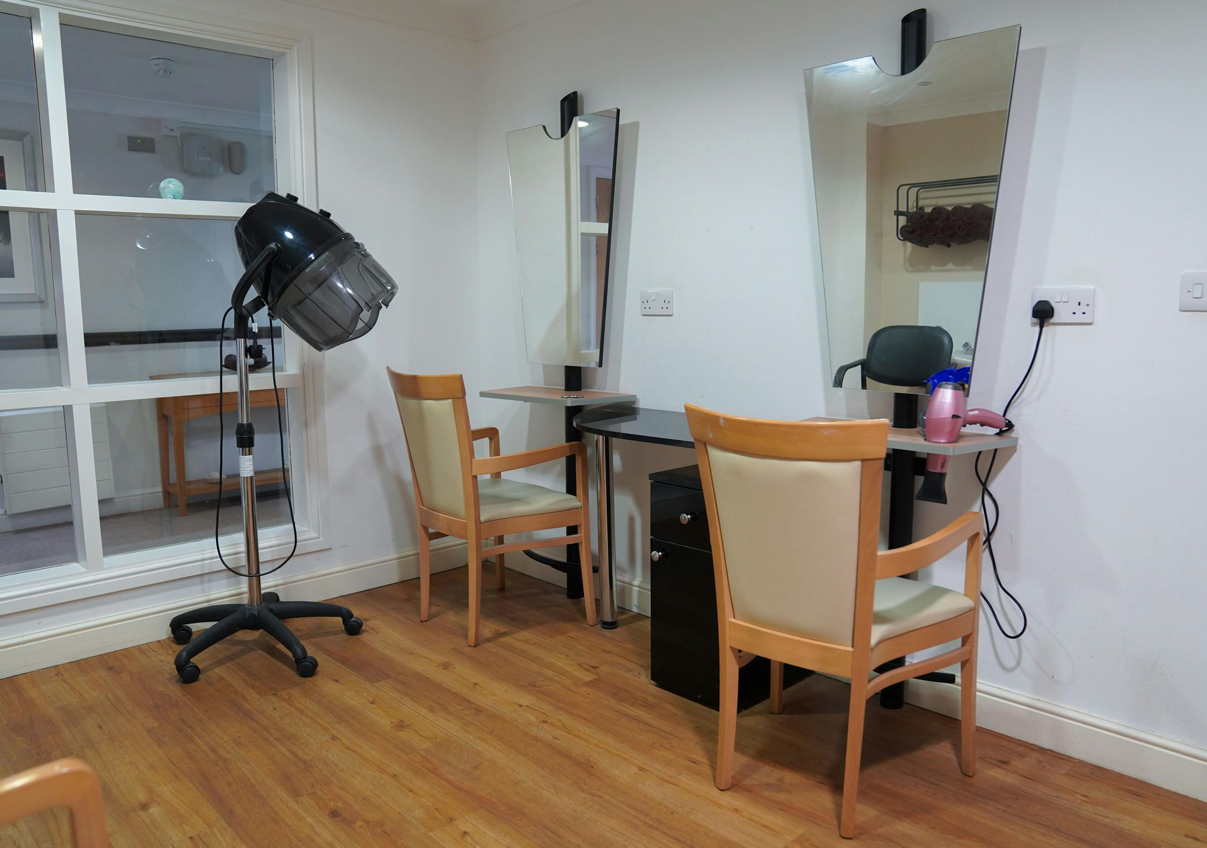 Salon at The Beeches Residential Care Home, Northfield, Birmingham