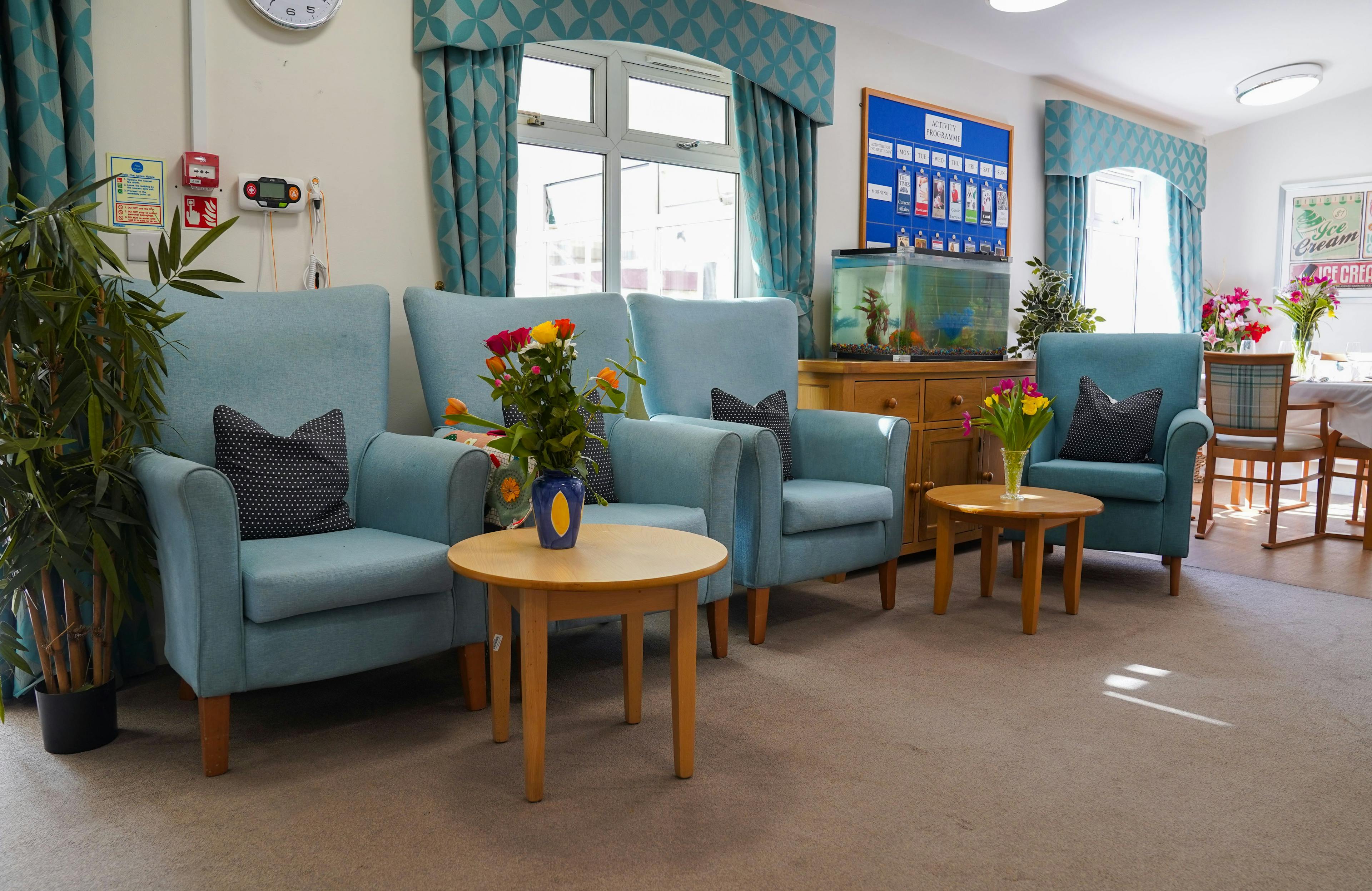 Communal Area at The Manse Residential Care Home, South Norwood, London