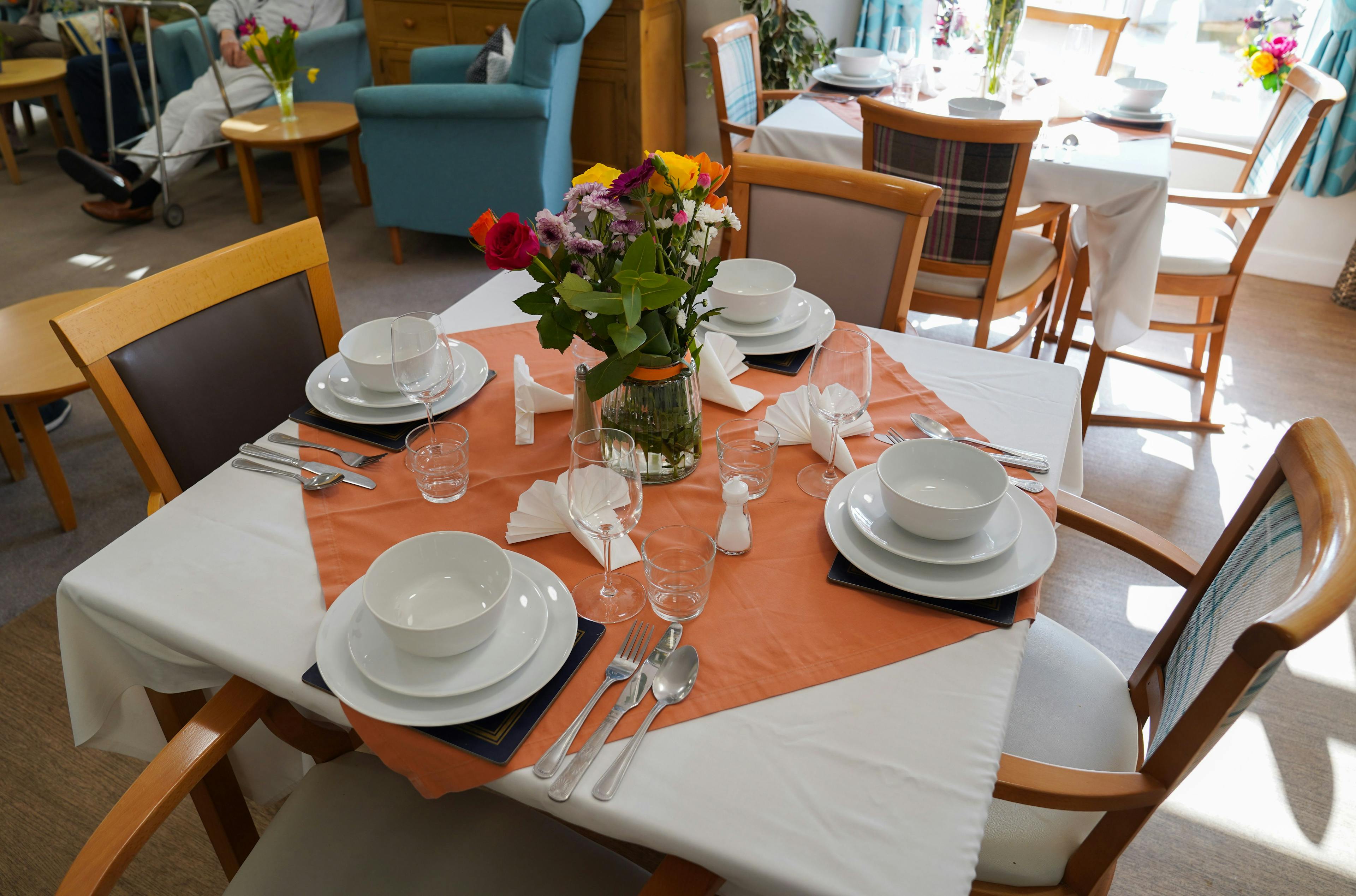 Dining Area at The Manse Residential Care Home, South Norwood, London