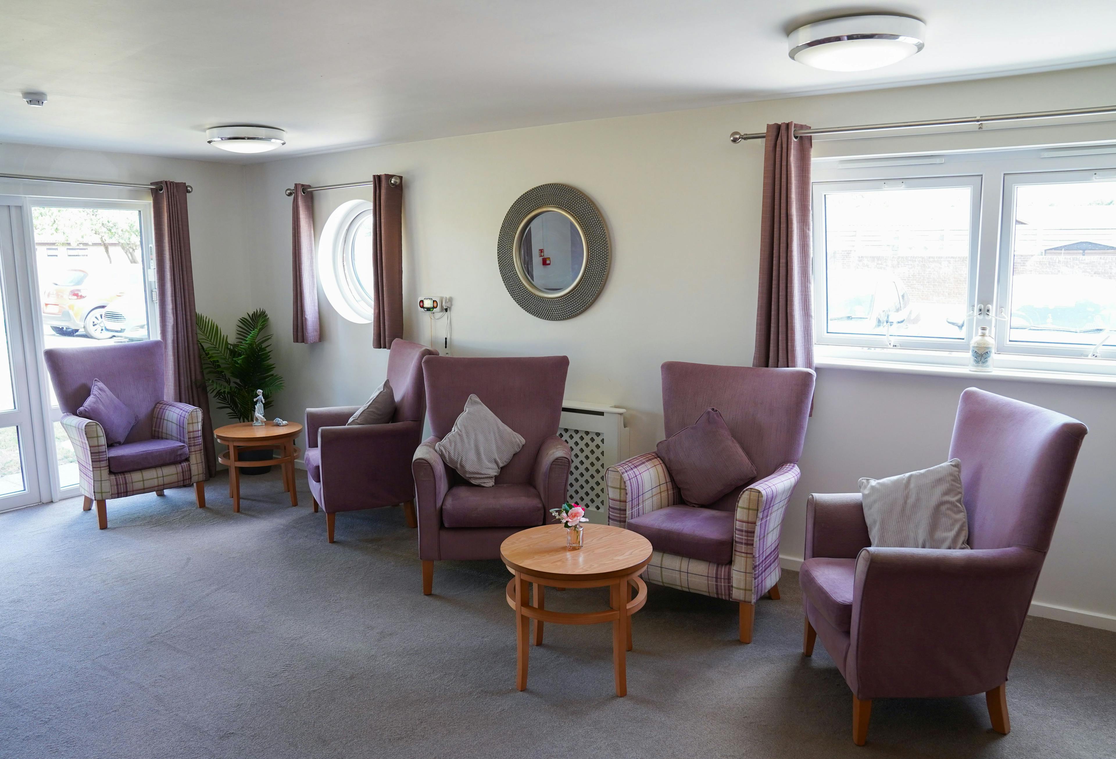 Communal Area at Don Thomas House Care Home in Harwich, Essex