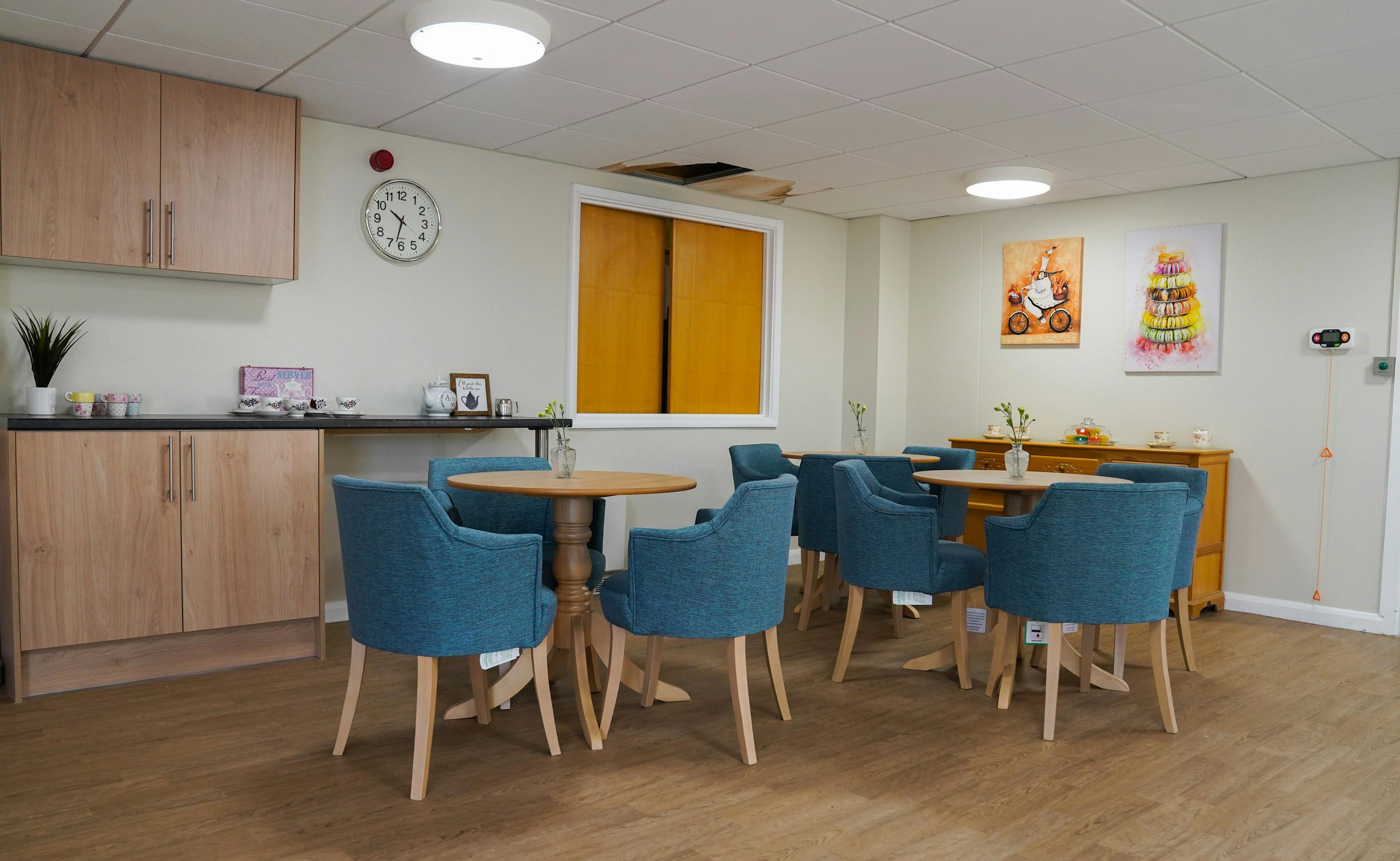Dining Area at Calton House Care Home in Bletchley, Milton Keynes