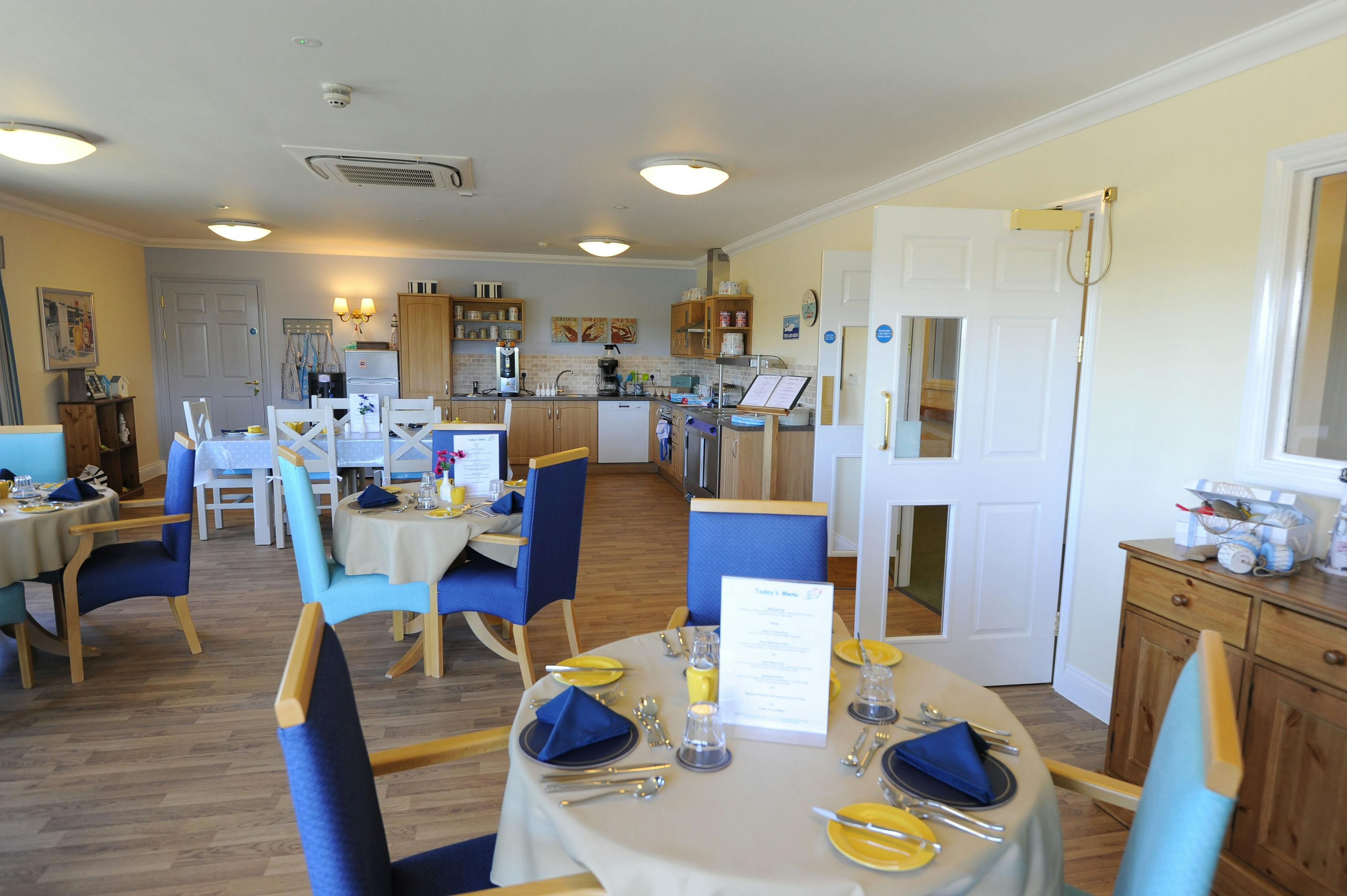 Dining Room at Ritson Lodge Care Home in Gorleston-on-Sea, Great Yarmouth