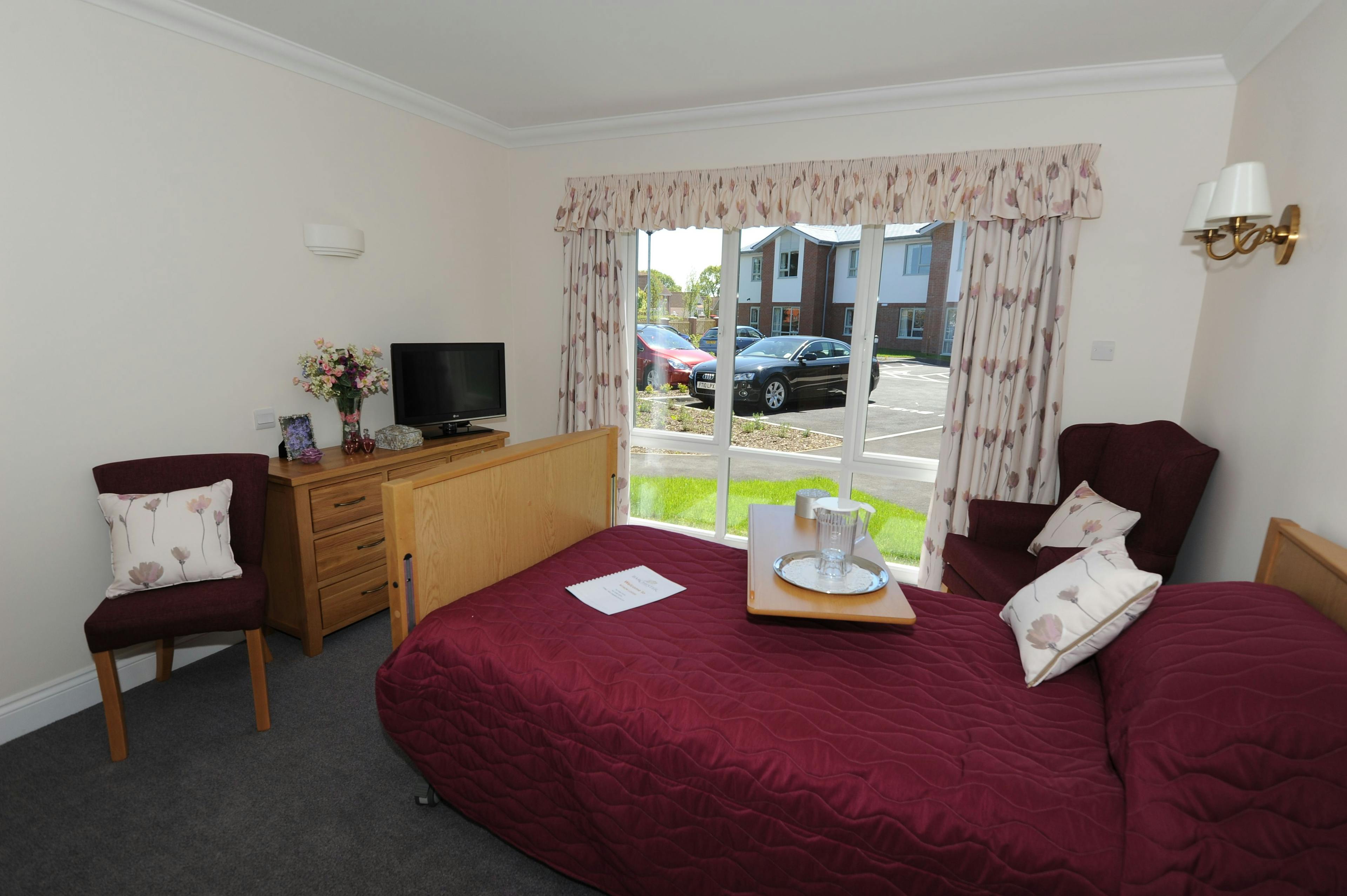 Bedroom at Ritson Lodge Care Home in Gorleston-on-Sea, Great Yarmouth