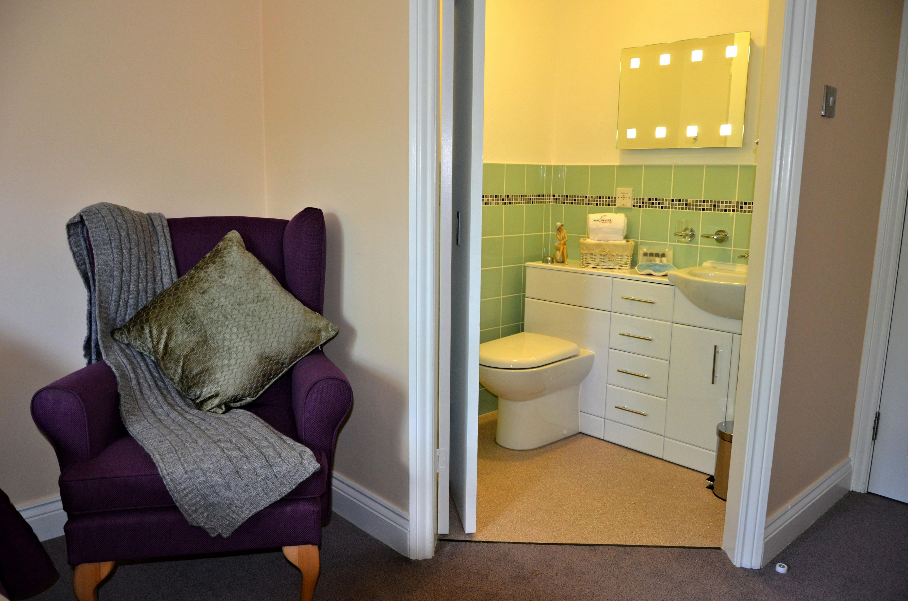 Ensuite Bathroom of Laurel Bank Care Home in Lancaster, Lancashire