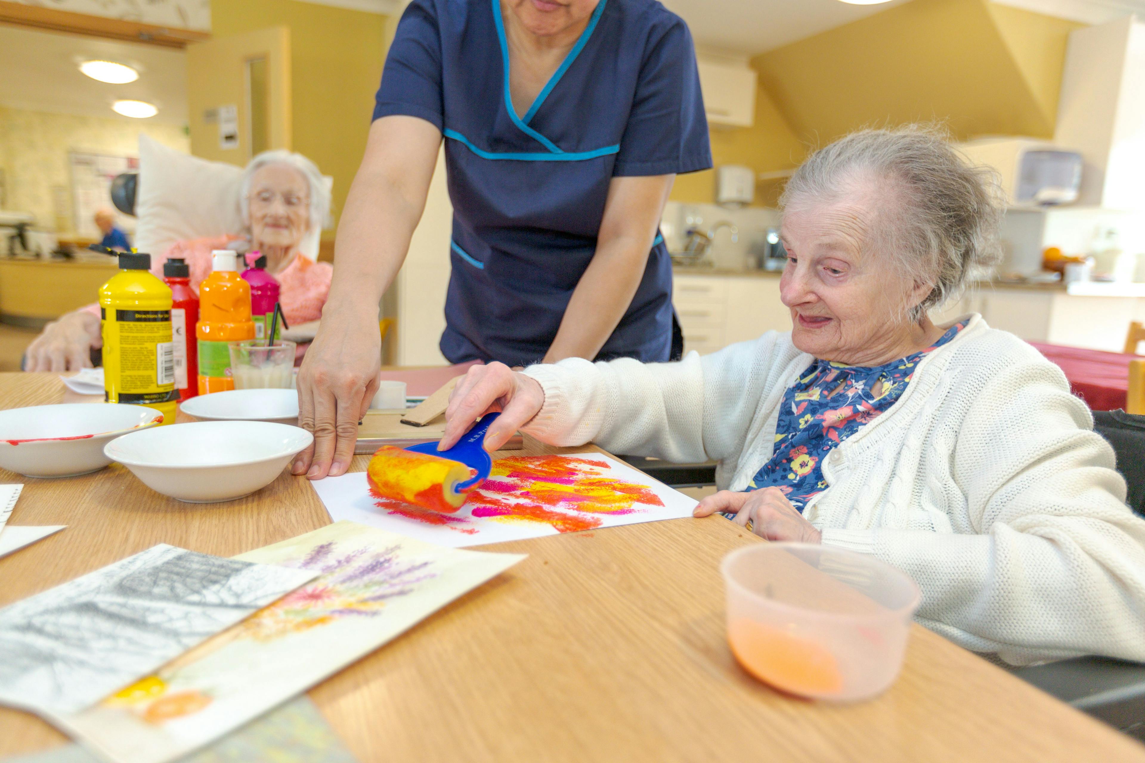 Resident at Etheldred House Care Home in Cambridge
