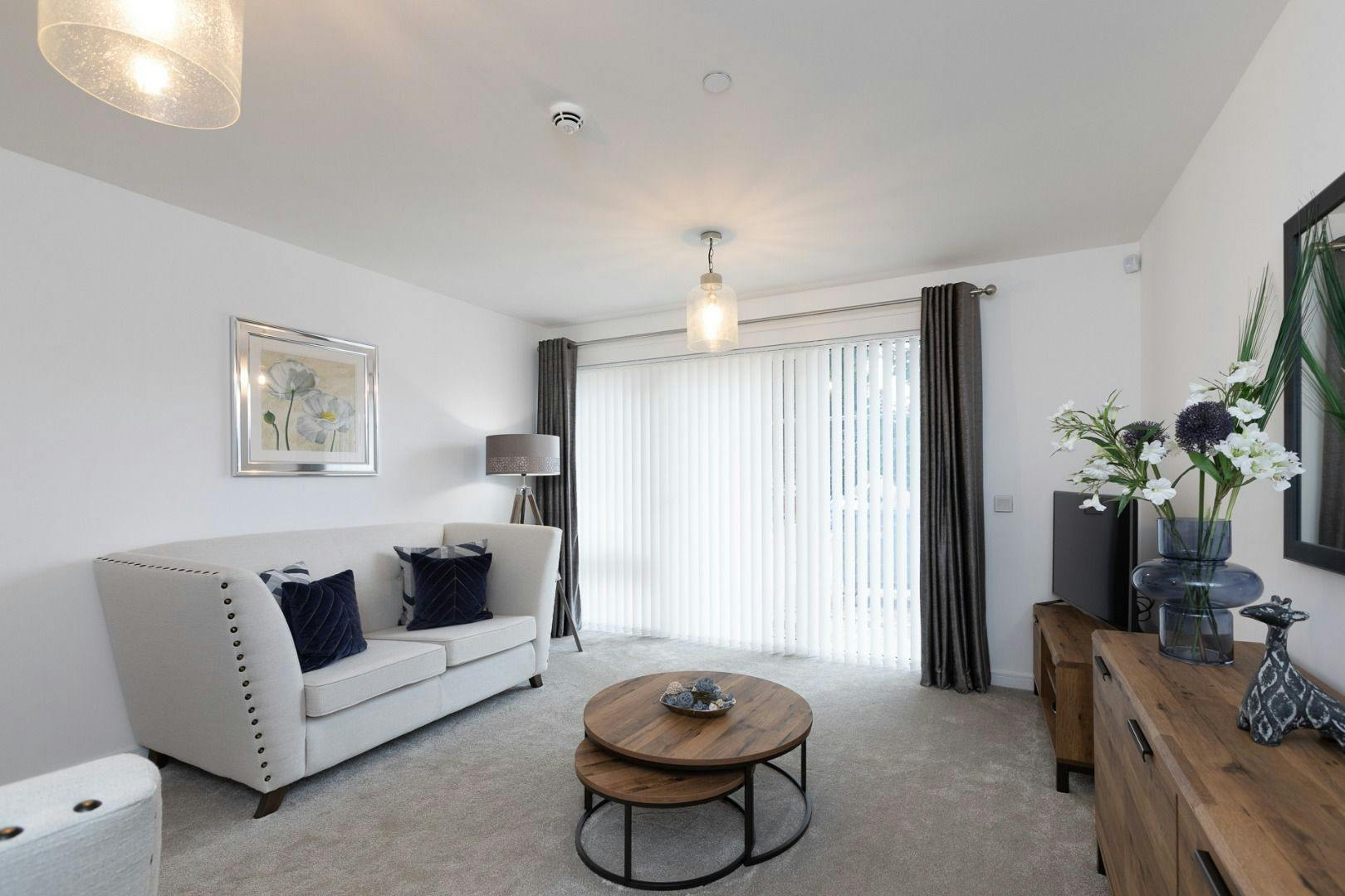 Lounge of Solihull Village retirement development in Shirley, West Midlands
