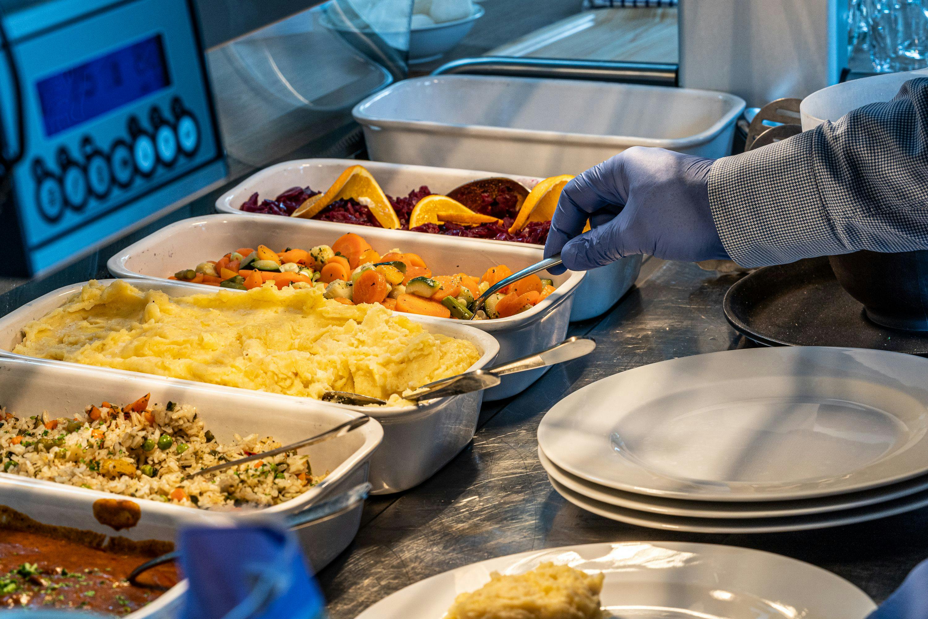 Meals at The Grange care home in Faringdon, Oxfordshire