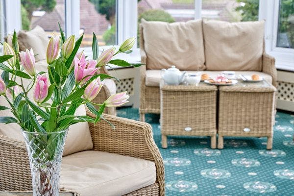 Communal Area at Furze Hill Lodge Care Home in Banstead, Surrey