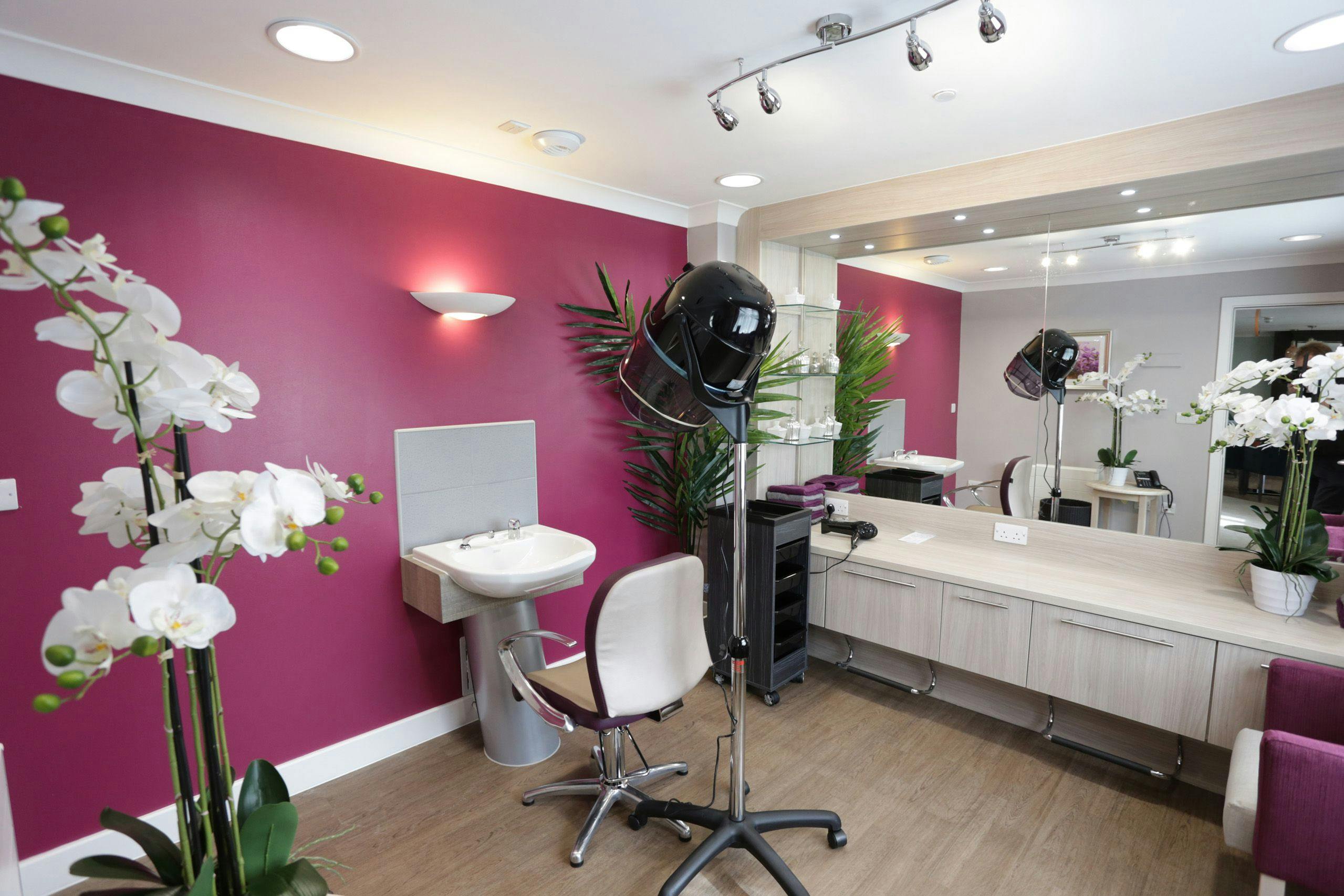 Salon at Grace Care Home in Thornbury, South Gloucestershire