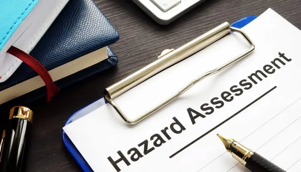 Hazard assessment form