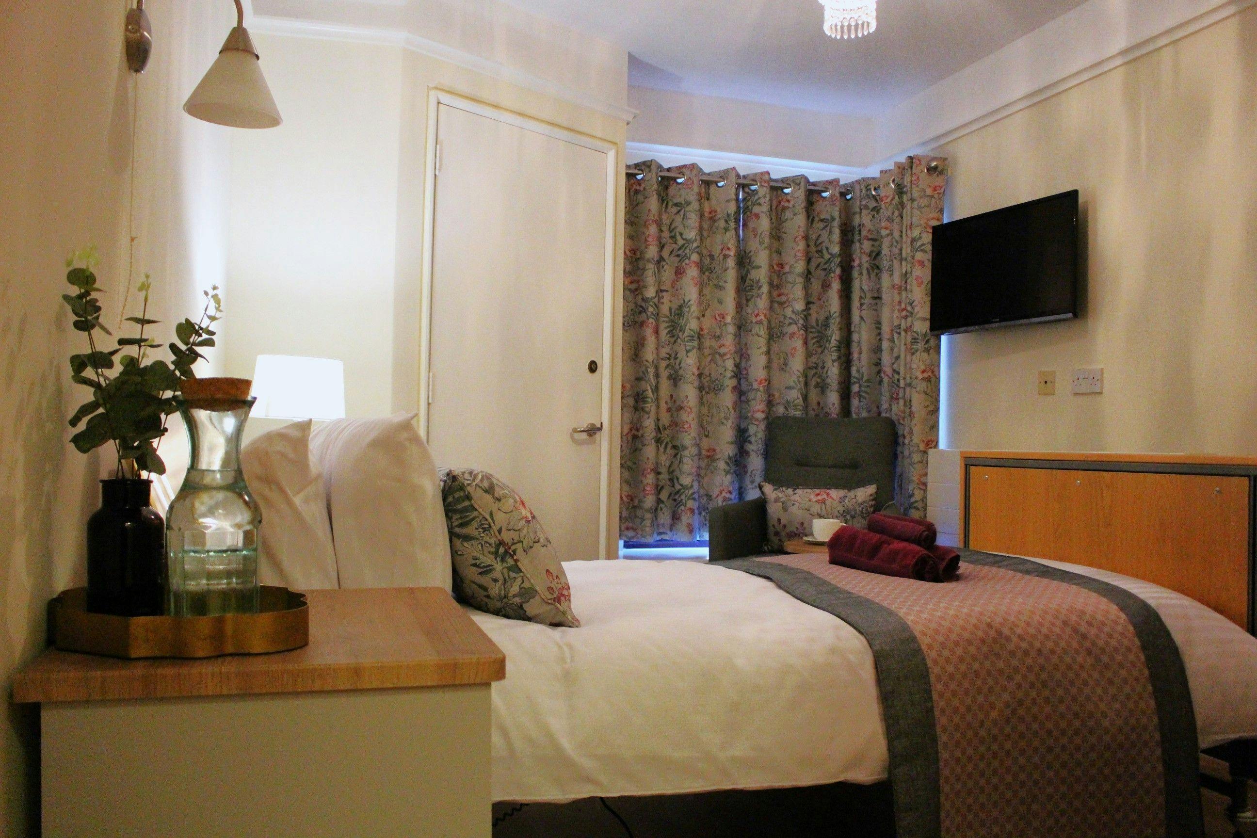 Bedroom at Beechlands Care Home in Loughton, Essex