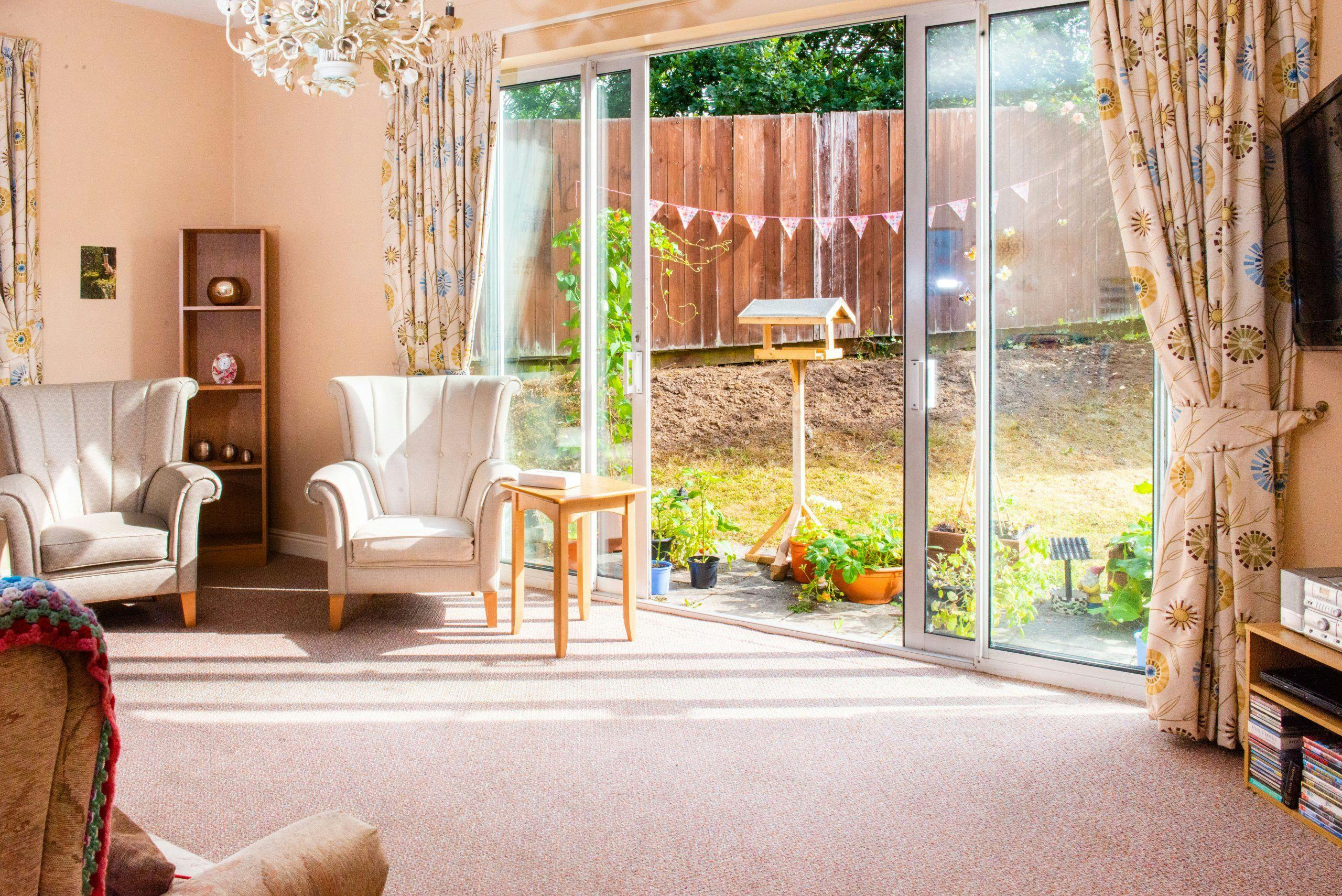 Communal Area of The King William Care Home in Ripley, Derbyshire