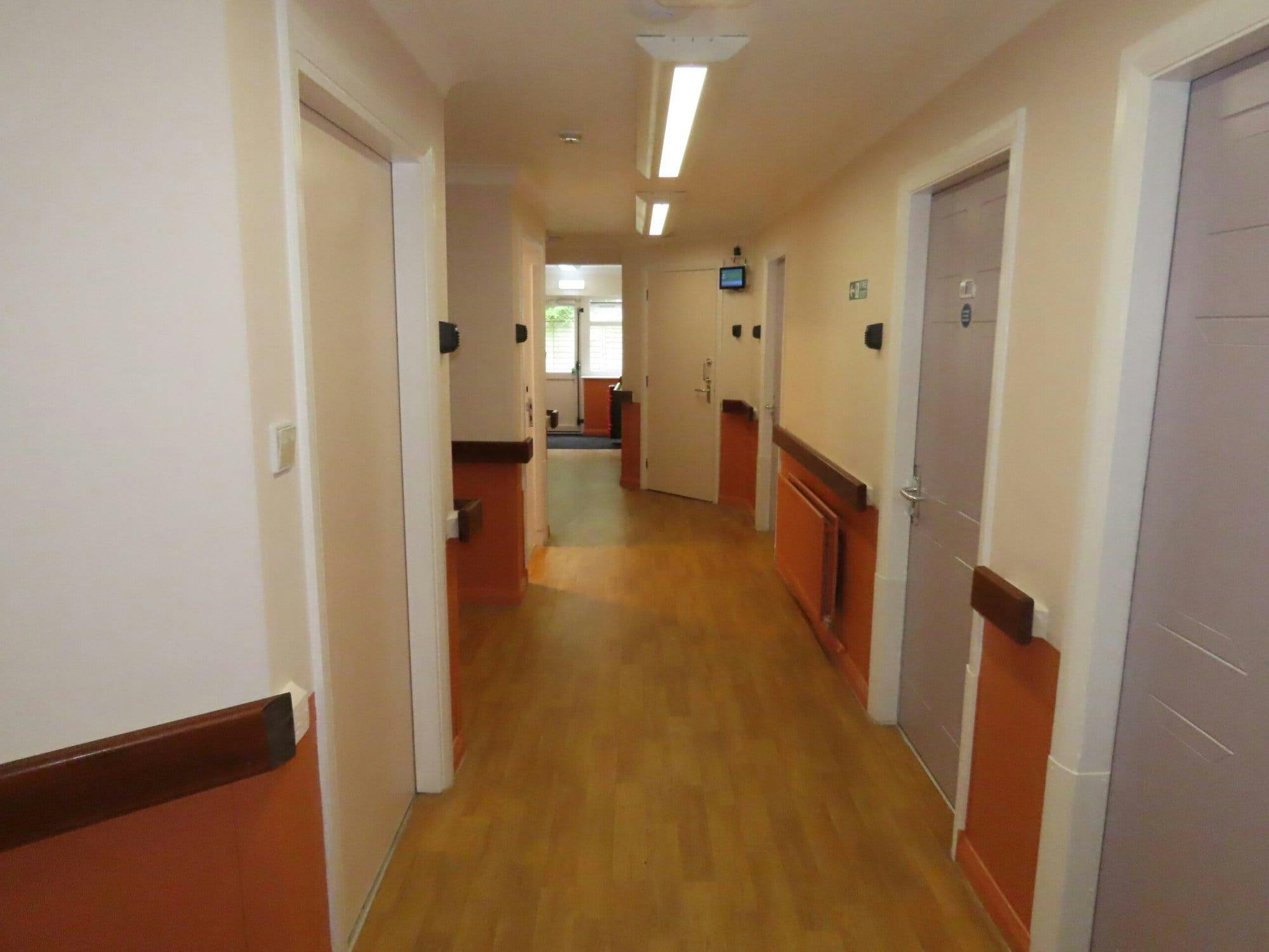Hallway at Knowles Court Care Home, Bradford, West Yorkshire