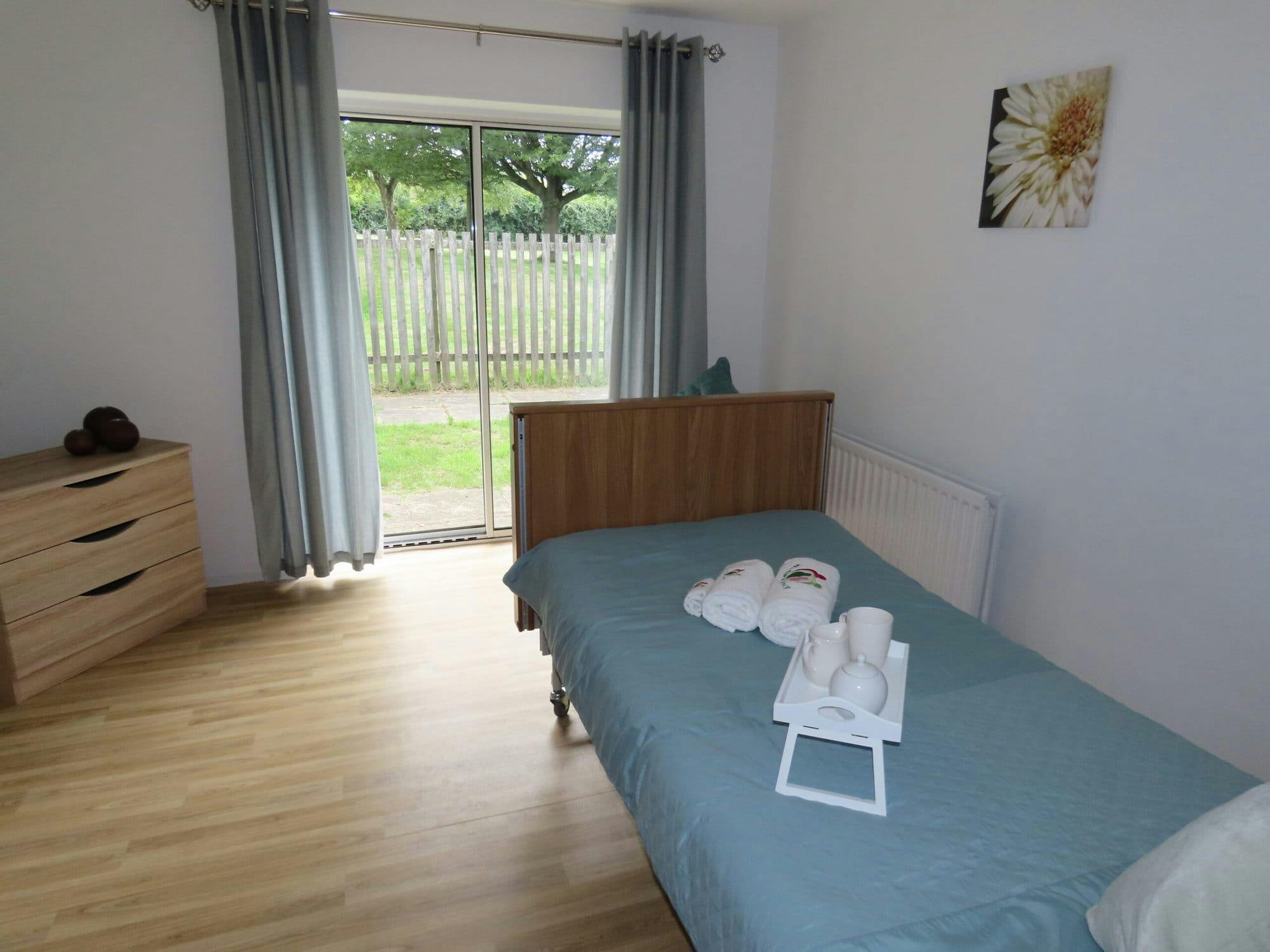 Bedroom at Knowles Court Care Home, Bradford, West Yorkshire