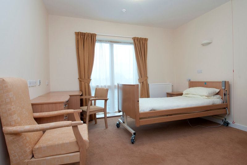 Bedroom of Langley Oaks Care Home in Croydon, Greater London