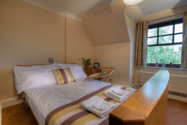 Bedroom of Larkland House Care Home in Ascot, Berkshire