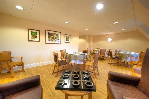 Dining Area of Larkland House Care Home in Ascot, Berkshire