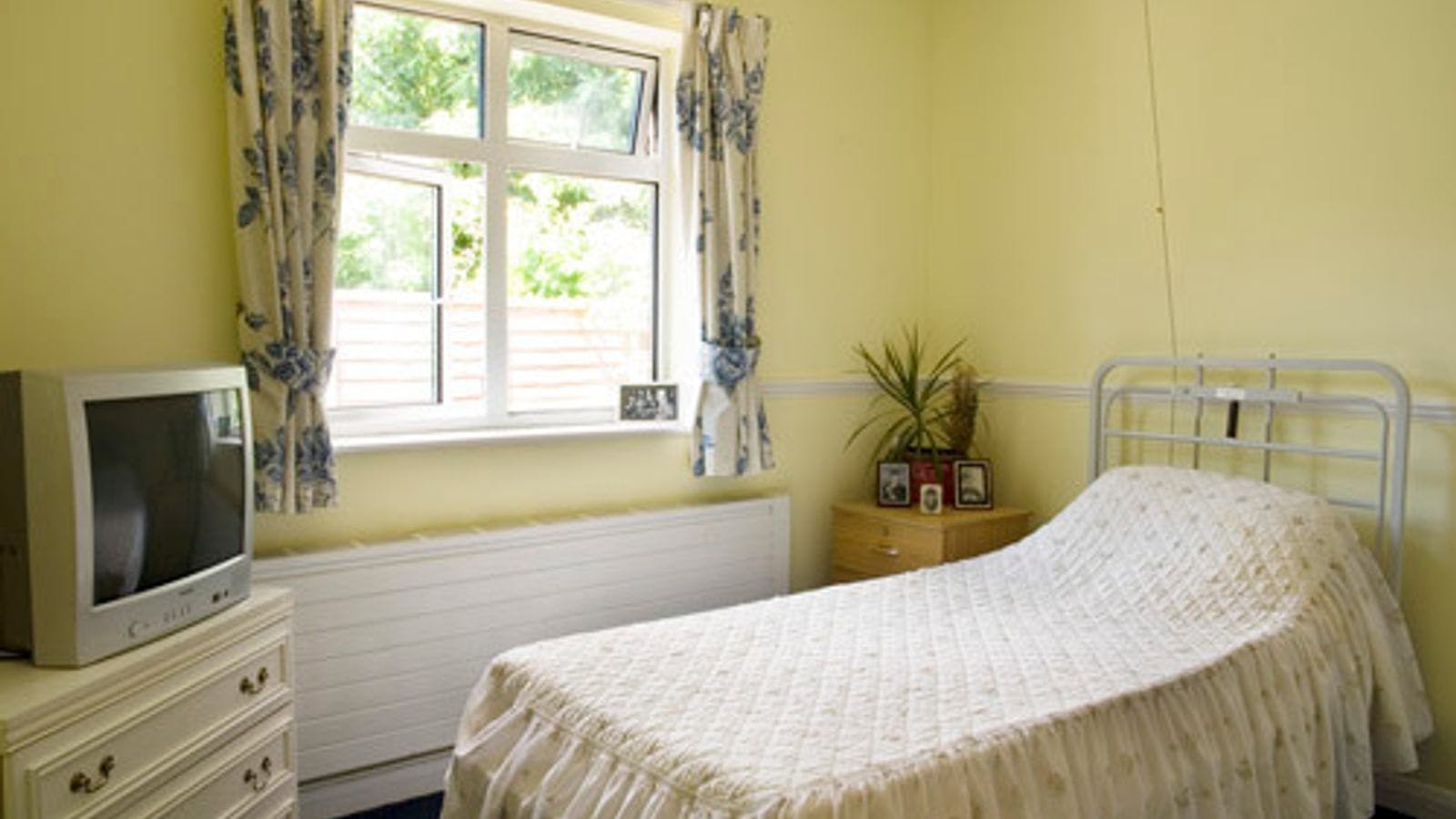 Bedroom at Latham Lodge Care Home in Portsmouth, Hampshire