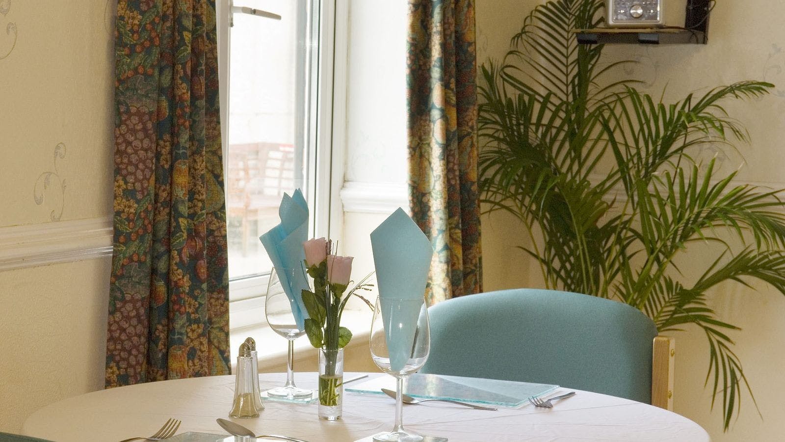 Dining Room at Latham Lodge Care Home in Portsmouth, Hampshire