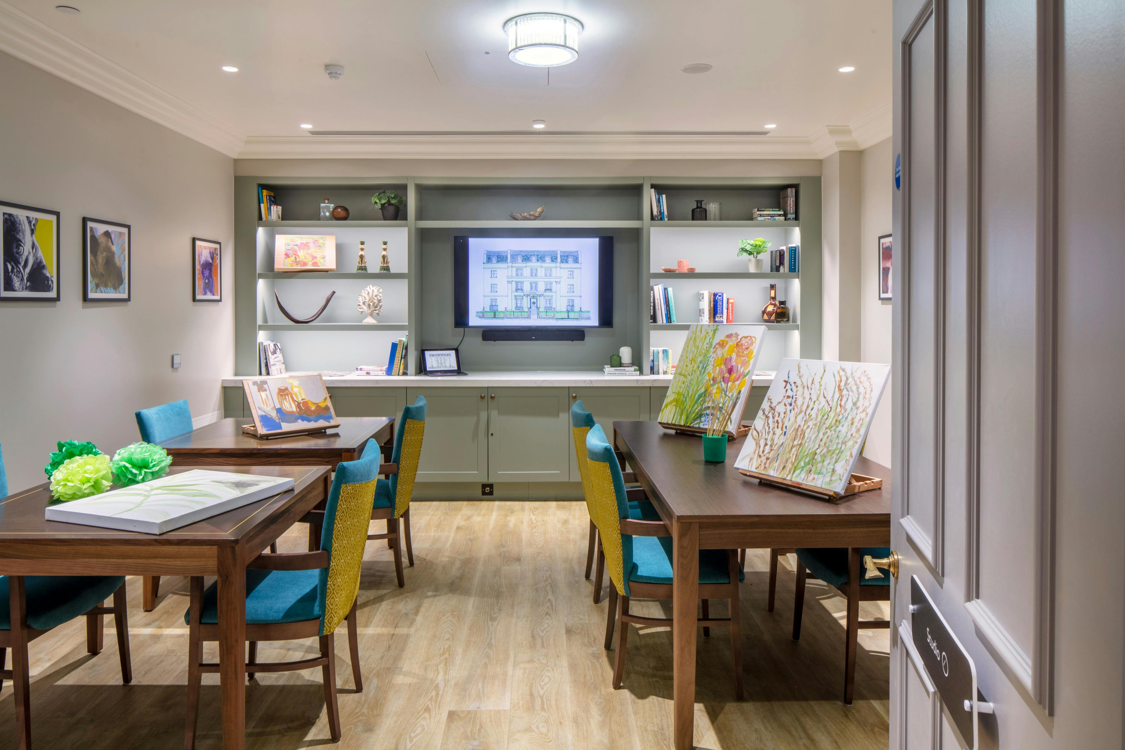 Activity Room at Abbey Road Care Home in London, England