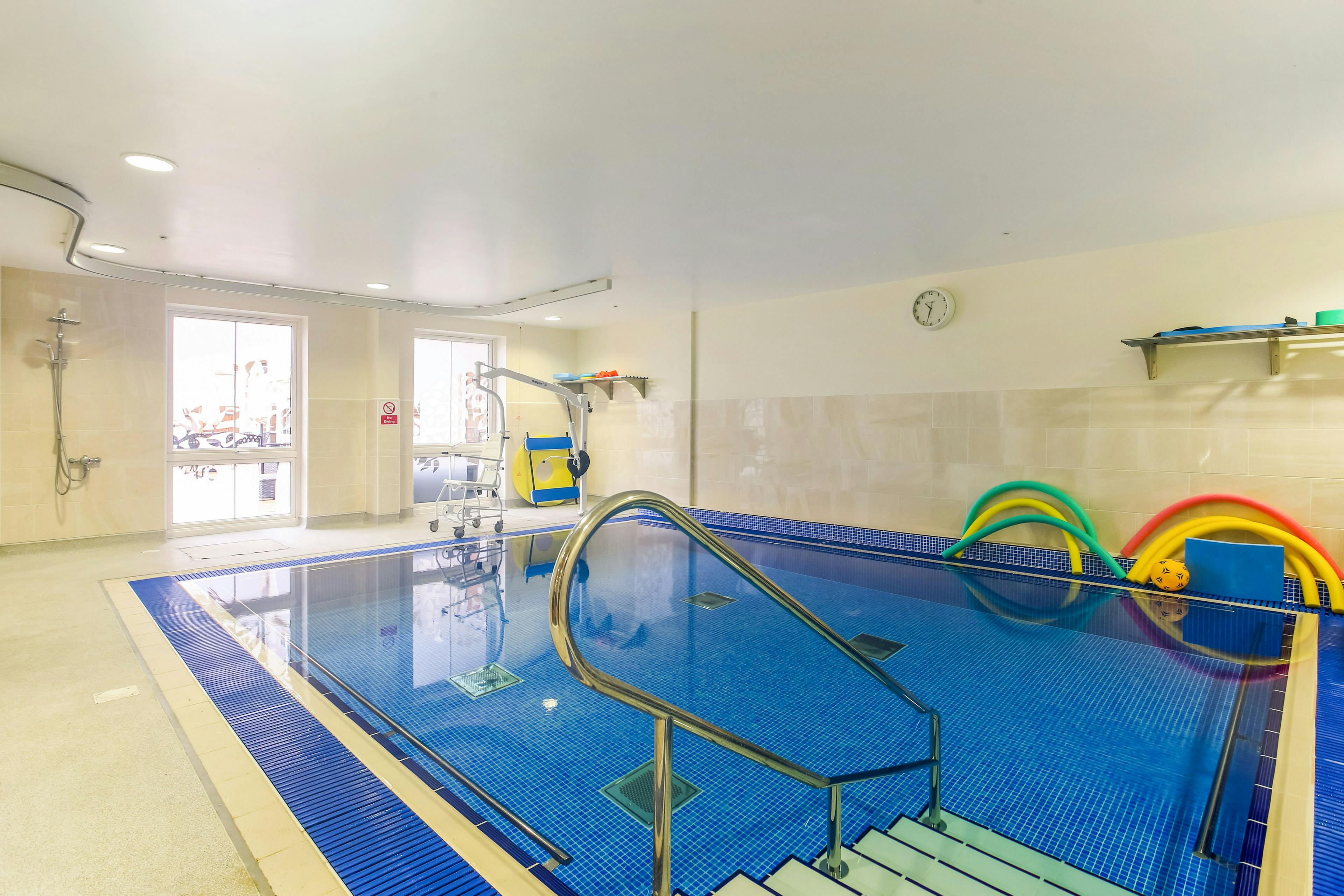 Swimming pool of Lynwood care home in Ascot, Berkshire