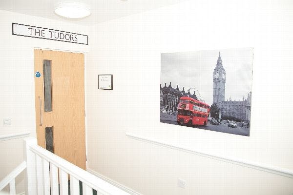 Interior shot at Madison Court Care Home in St Helens, Merseyside