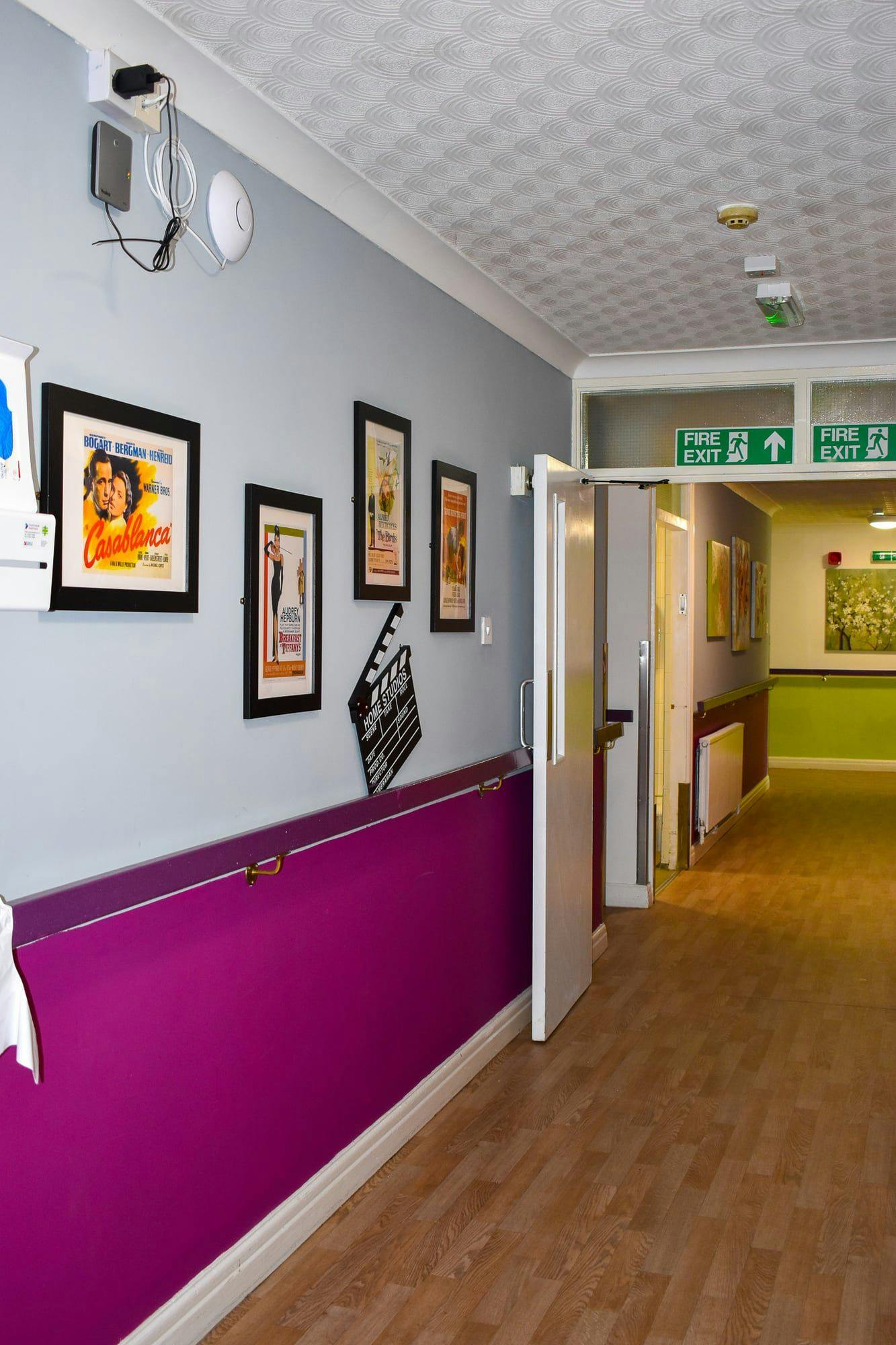 Hallway at Mahogany Care Home, Newtown, Wigan, Lancashire