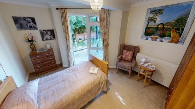 Bedroom at Parkview House Care Home in Chingford, Waltham Forest