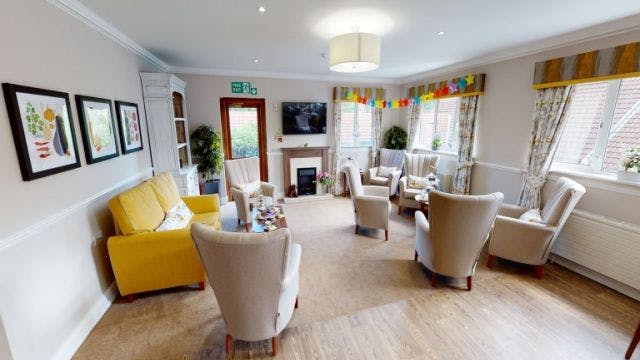 Communal Lounge at Parkview House Care Home in Chingford, Waltham Forest