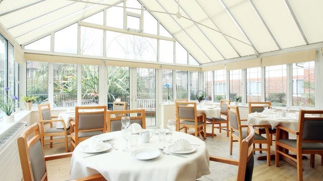 Dining Room at Parkview House Care Home in Chingford, Waltham Forest