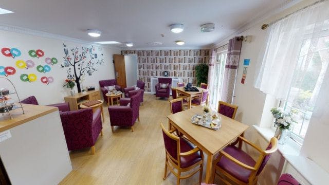 Cafe at Parkview House Care Home in Chingford, Waltham Forest