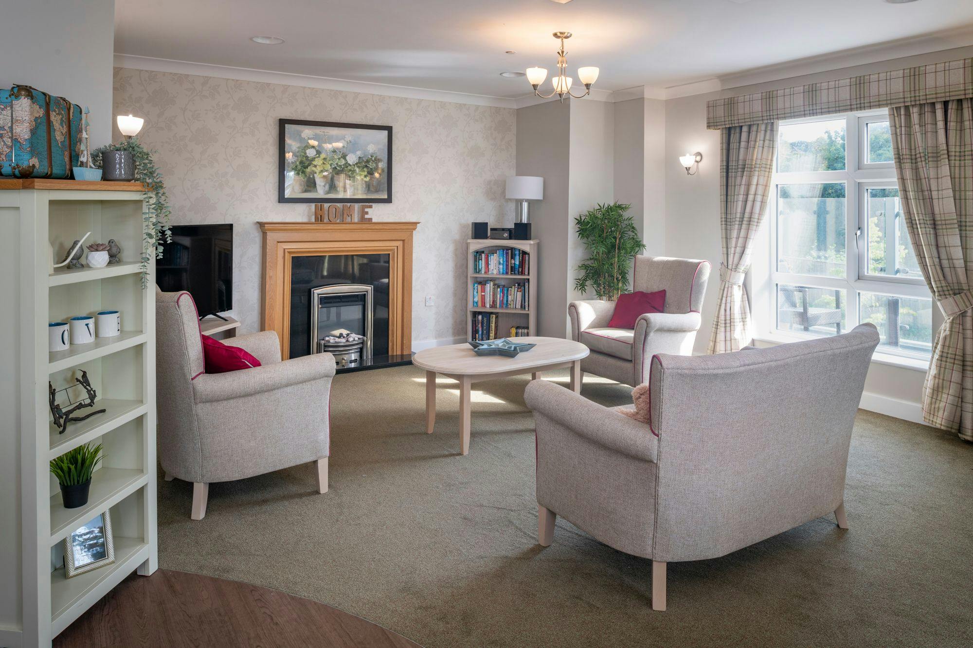 Communal Area at Grace Care Home in Thornbury, South Gloucestershire