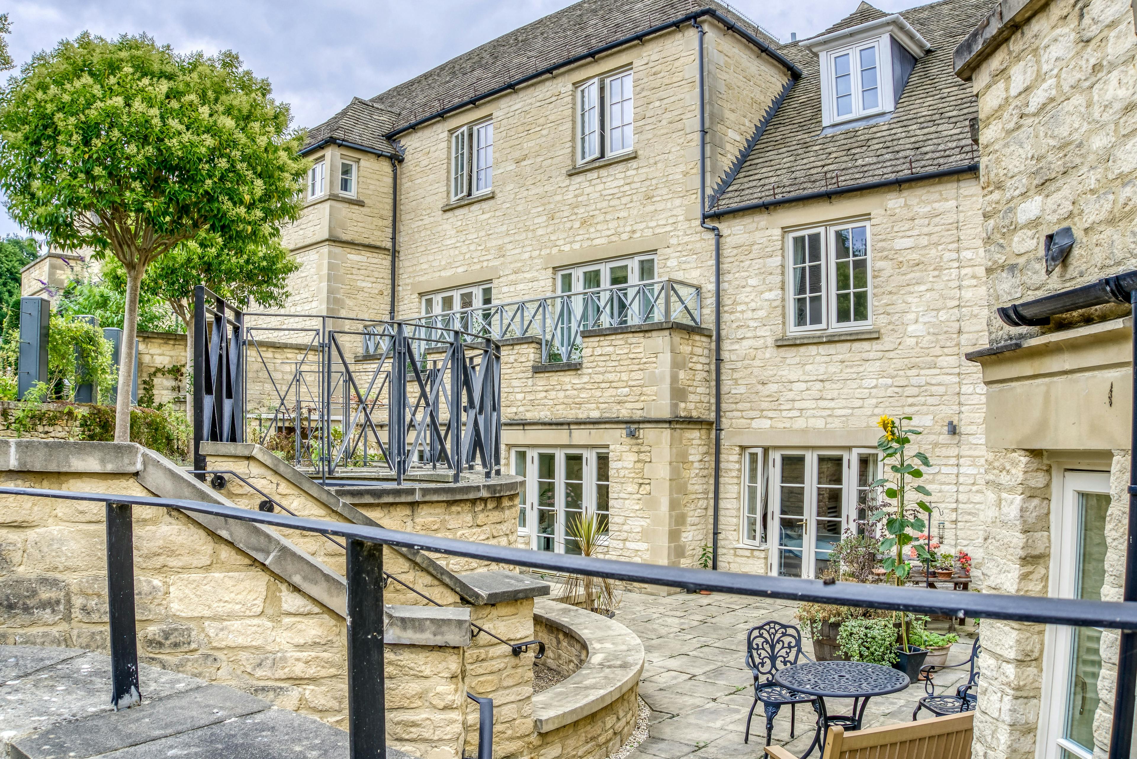 Exterior of Painswick care home in Painswick, Gloucestershire
