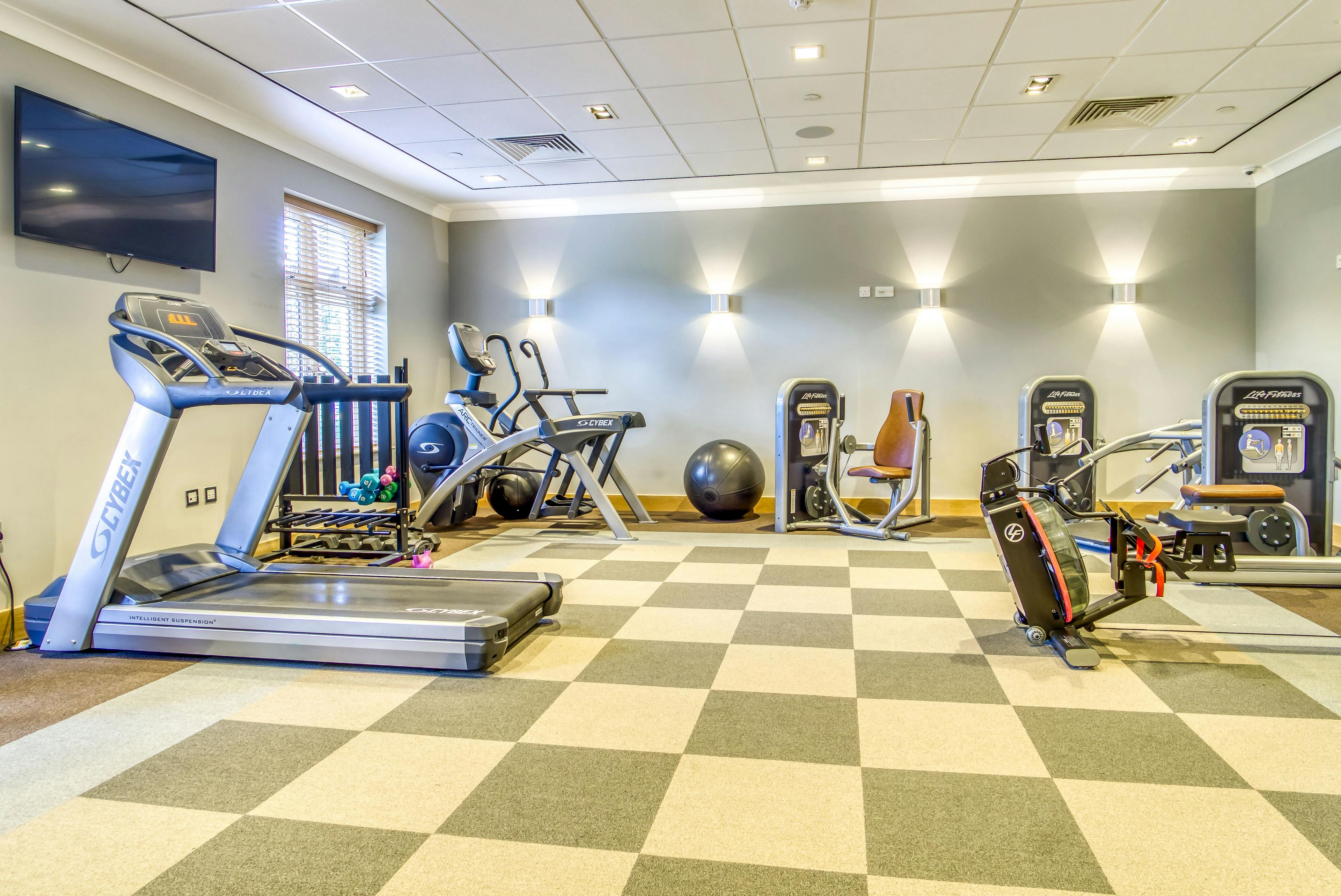 Gym of Aston-on-Trent care home in Aston-on-Trent, Derbyshire