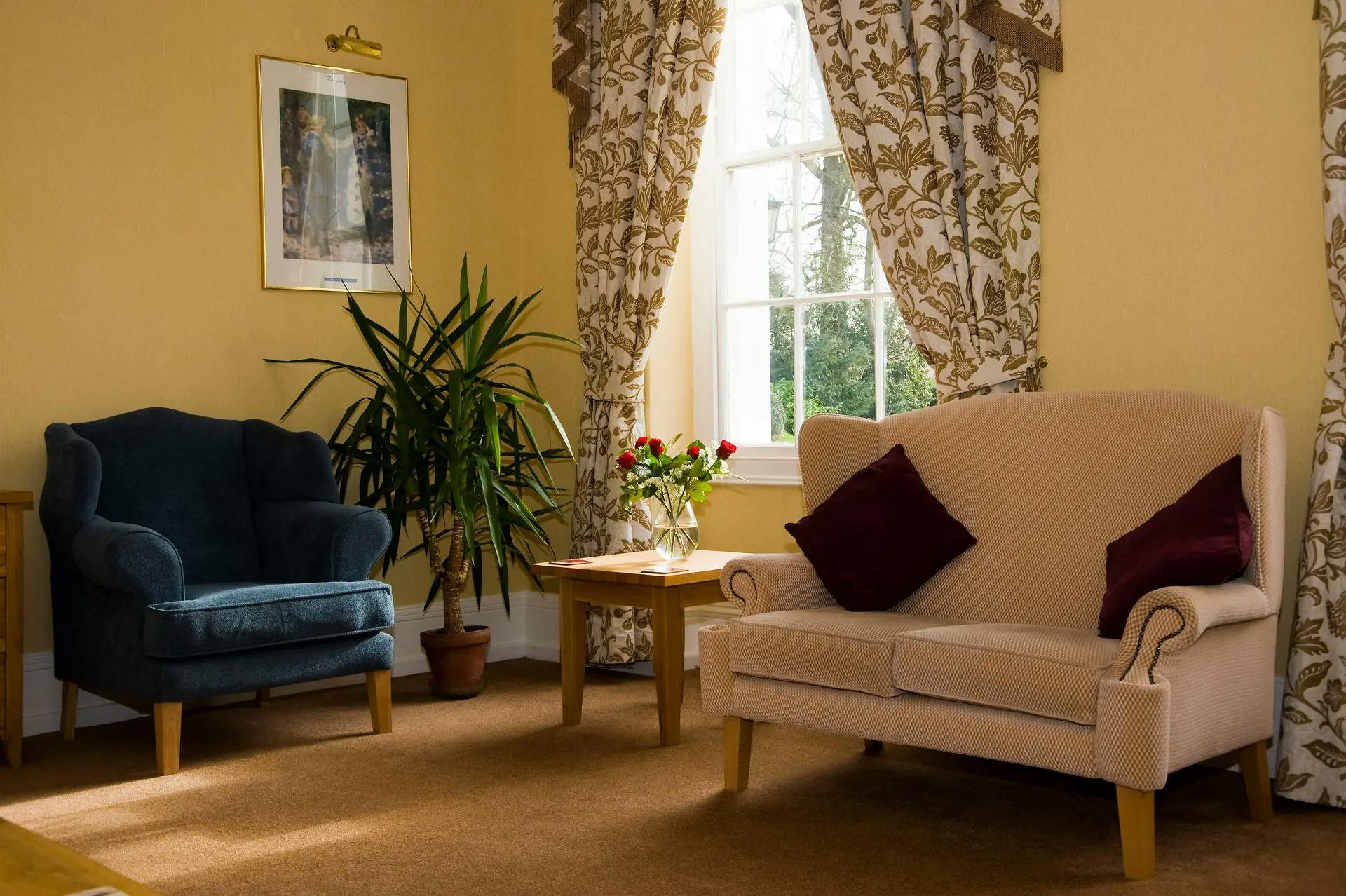 Lounge of Rectory House in Sompting, West Sussex