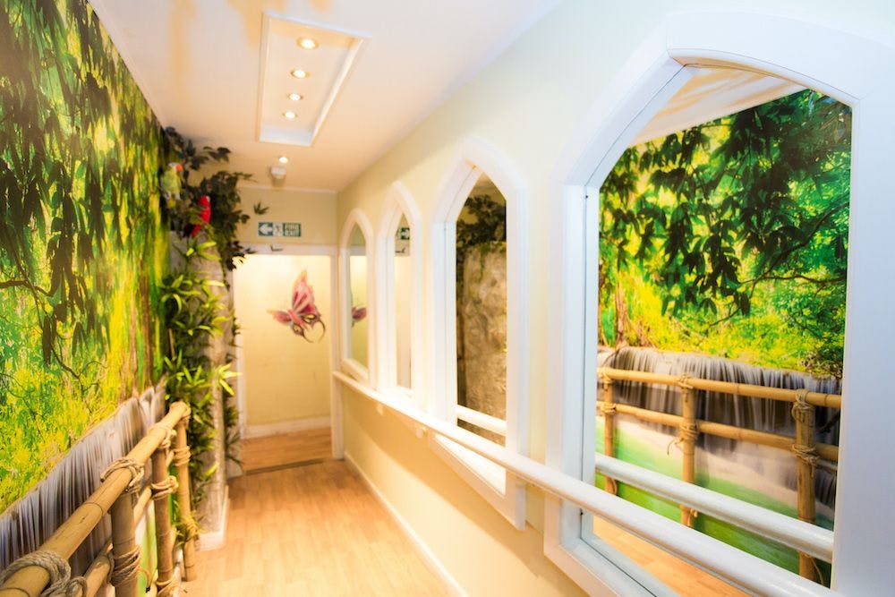 Hallway at Roseacres Care Home in London, Greater London
