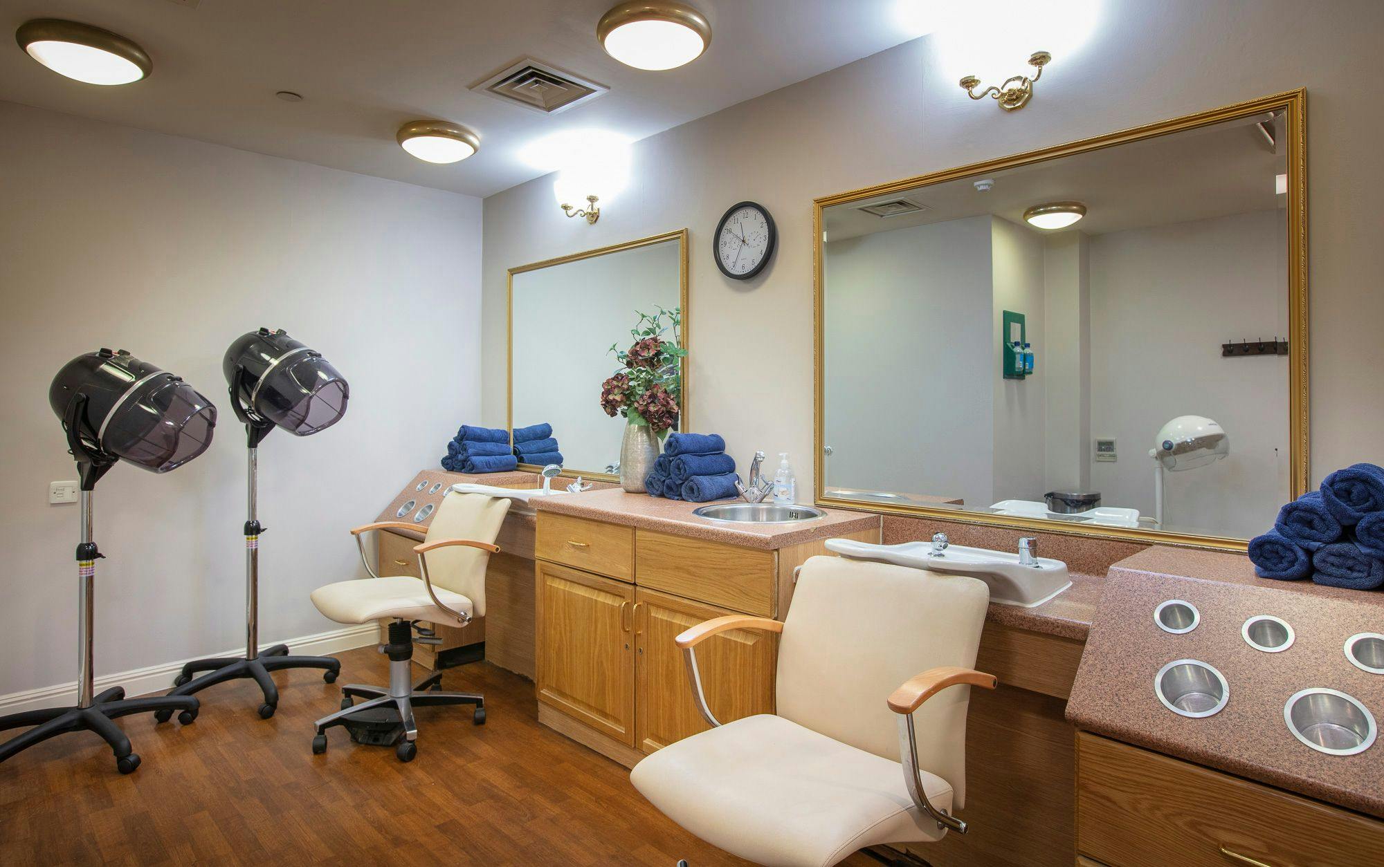 Salon at Esher Manor Care Home in Esher, Surrey