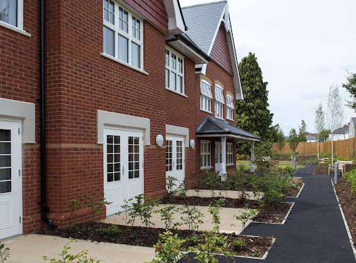 Exterior of Heol Don care home in Cardiff, Wales