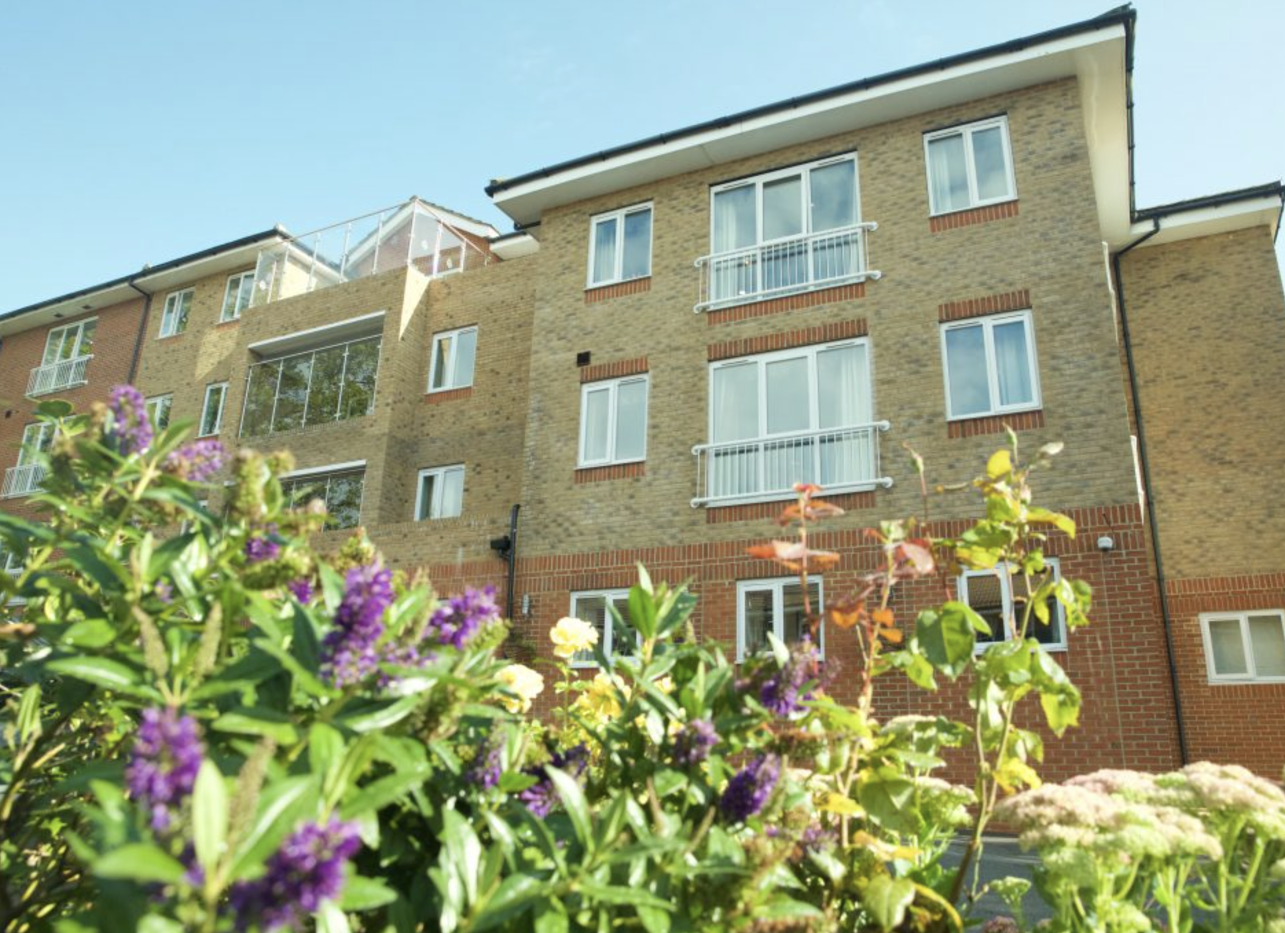 Exterior of Carlton Court care home in Barnet, London