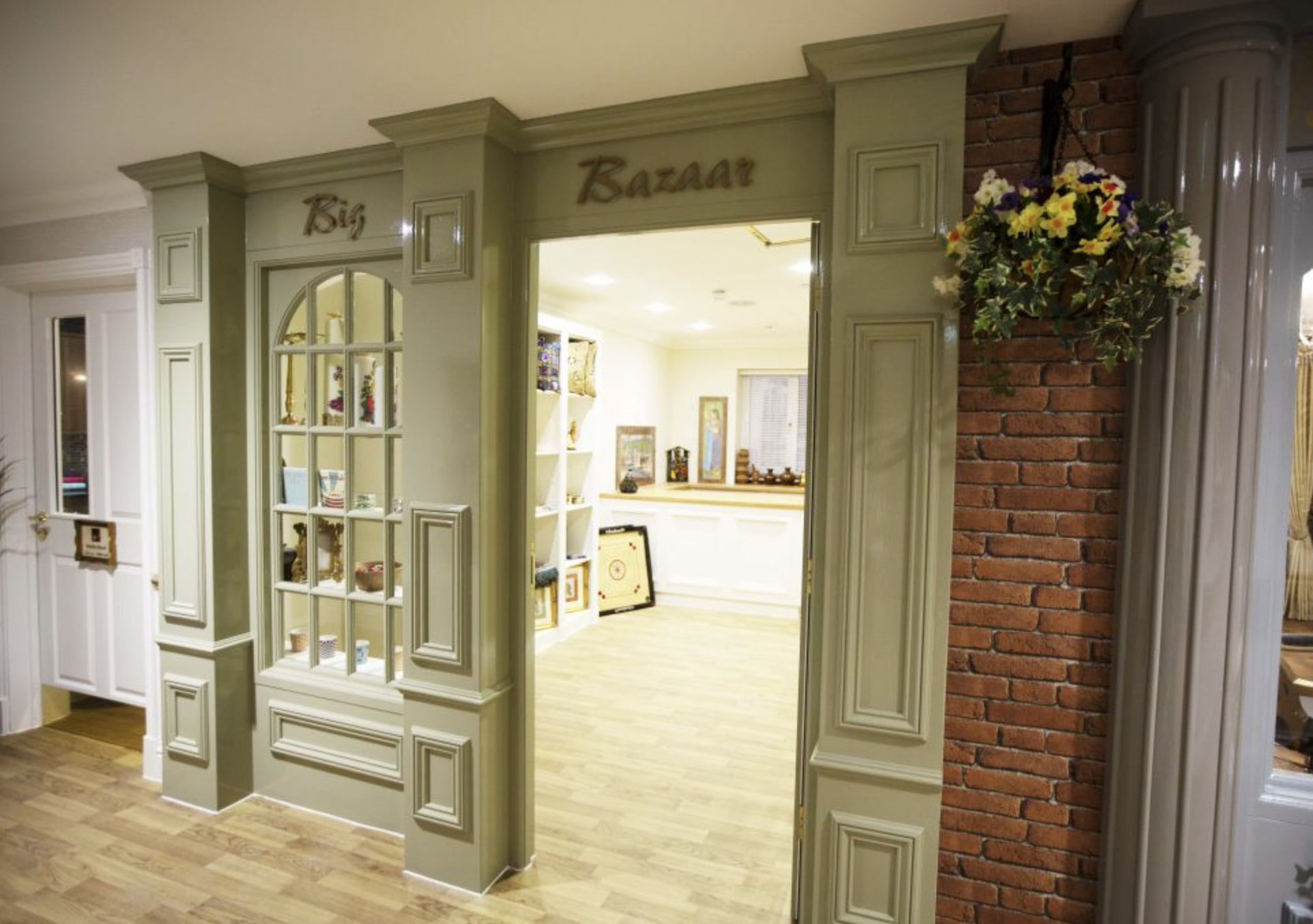 Shop of Karuna Manor care home in Harrow, London