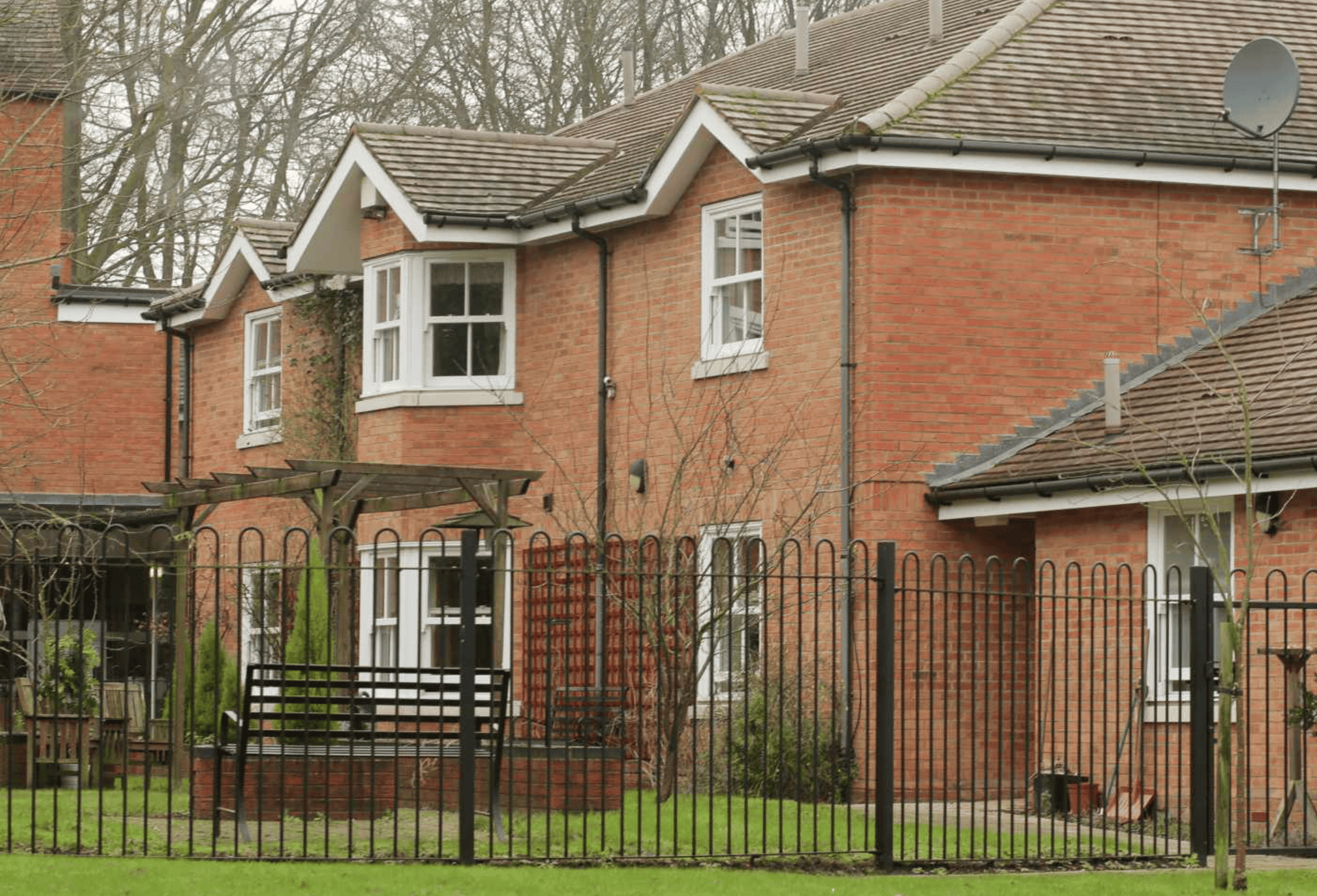 Exterior of Pelsall Hall in Walsall, West Midlands