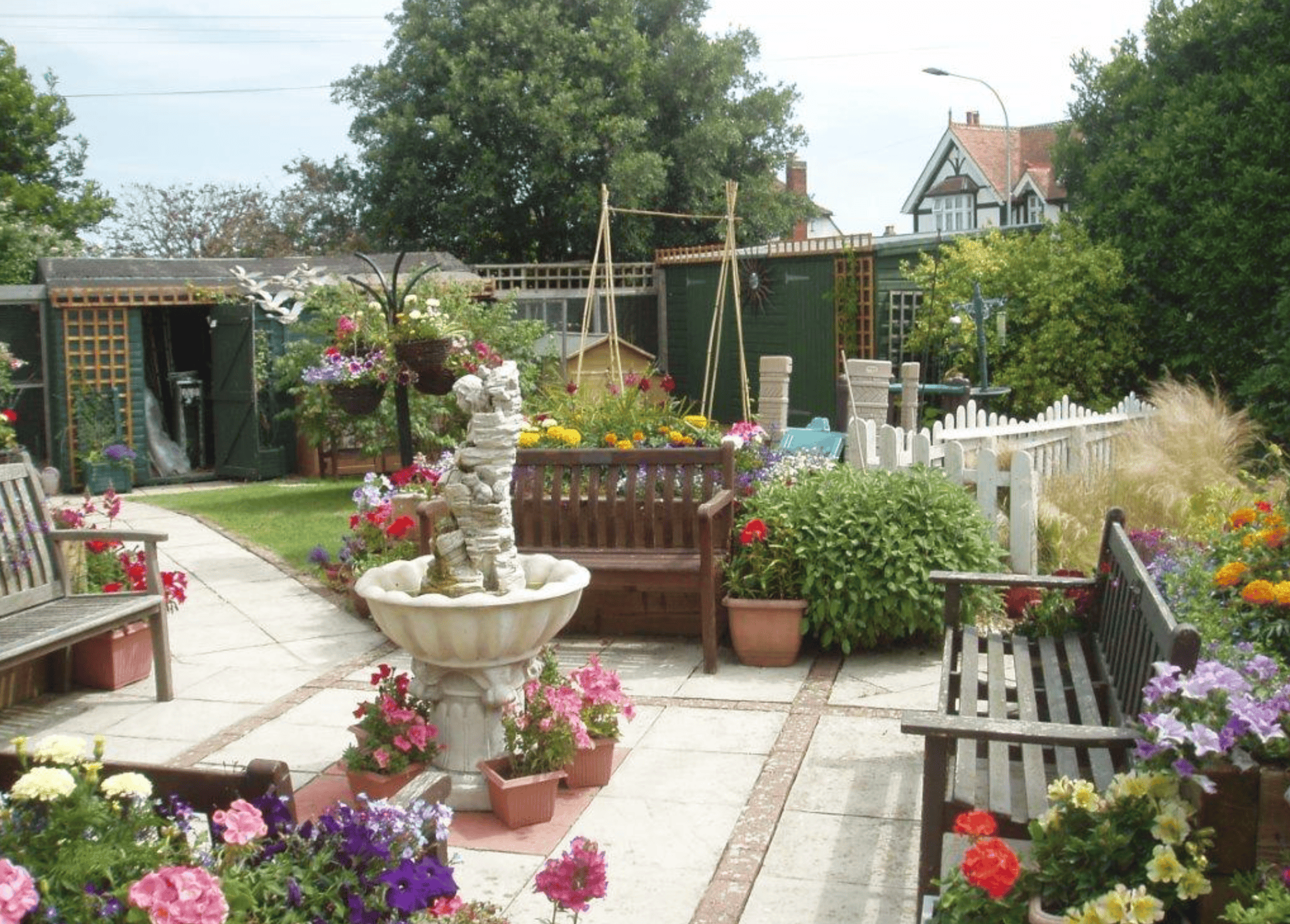 Garden of The Briars in Sandown, Isle of Wight