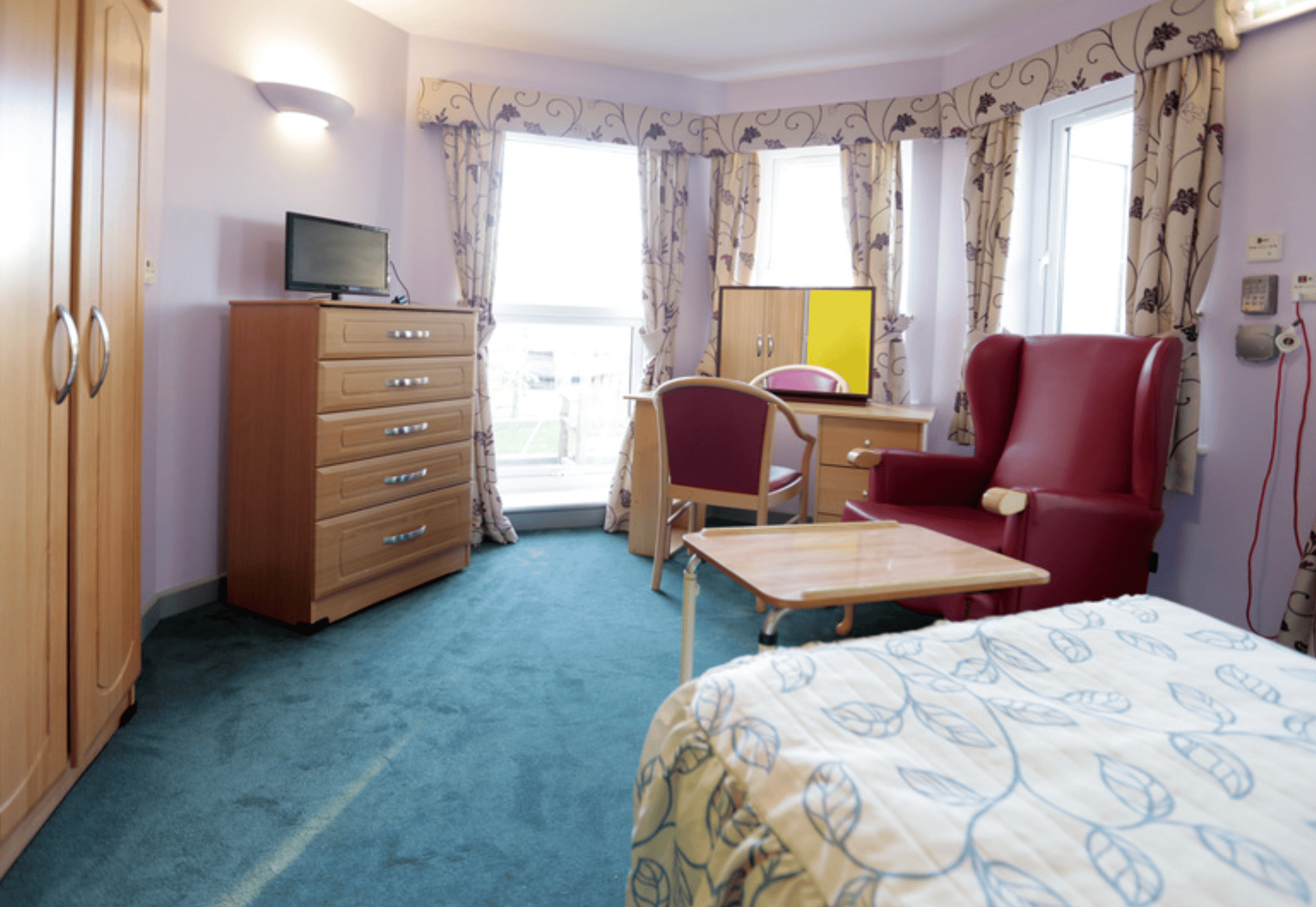 Bedroom of The Briars in Sandown, Isle of Wight