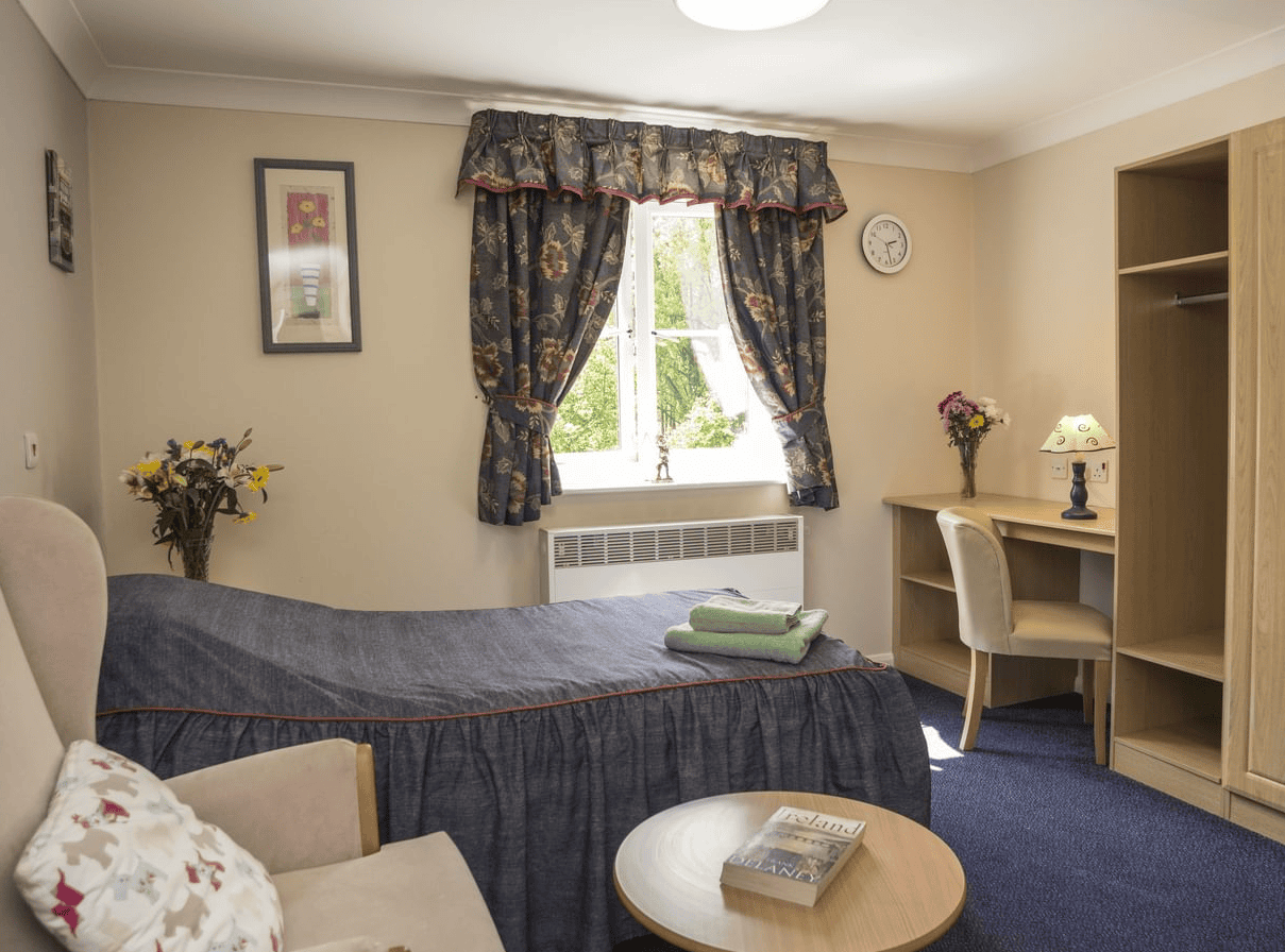 Bedroom of Mellish House in Sudbury, Suffolk