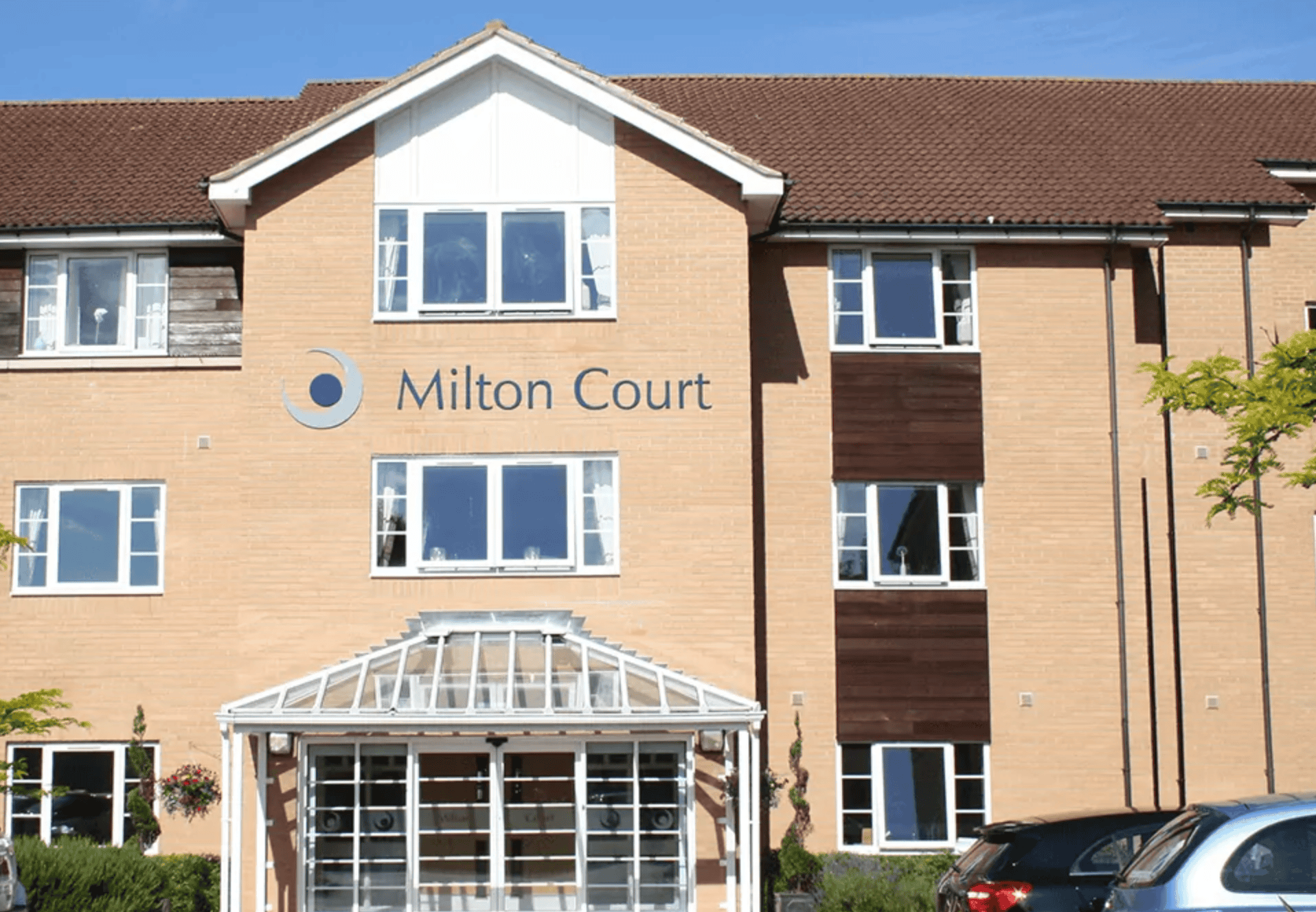 Exterior at Milton Court Care Home, Milton Keynes, Buckinghamshire