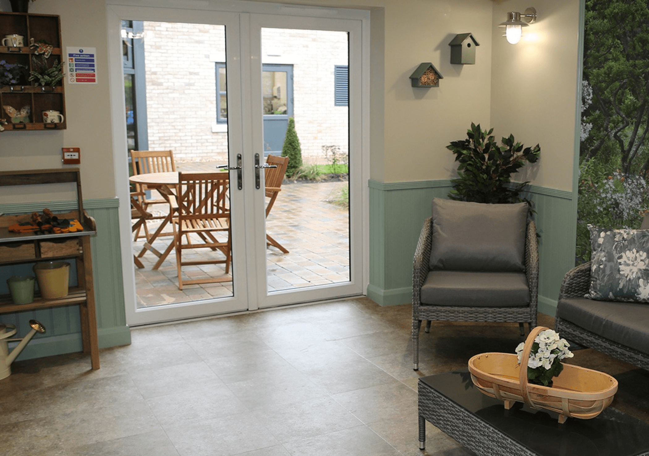 Garden room of Cotswolds Rise in Swindon, Wiltshire
