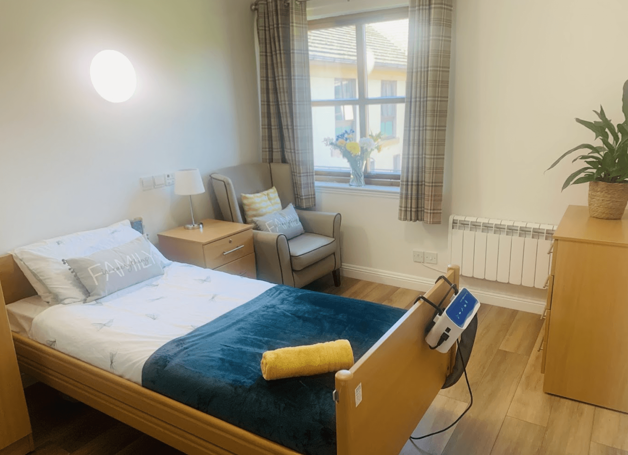 Bedroom of Craighead in Newport-on-Tay, Scotland