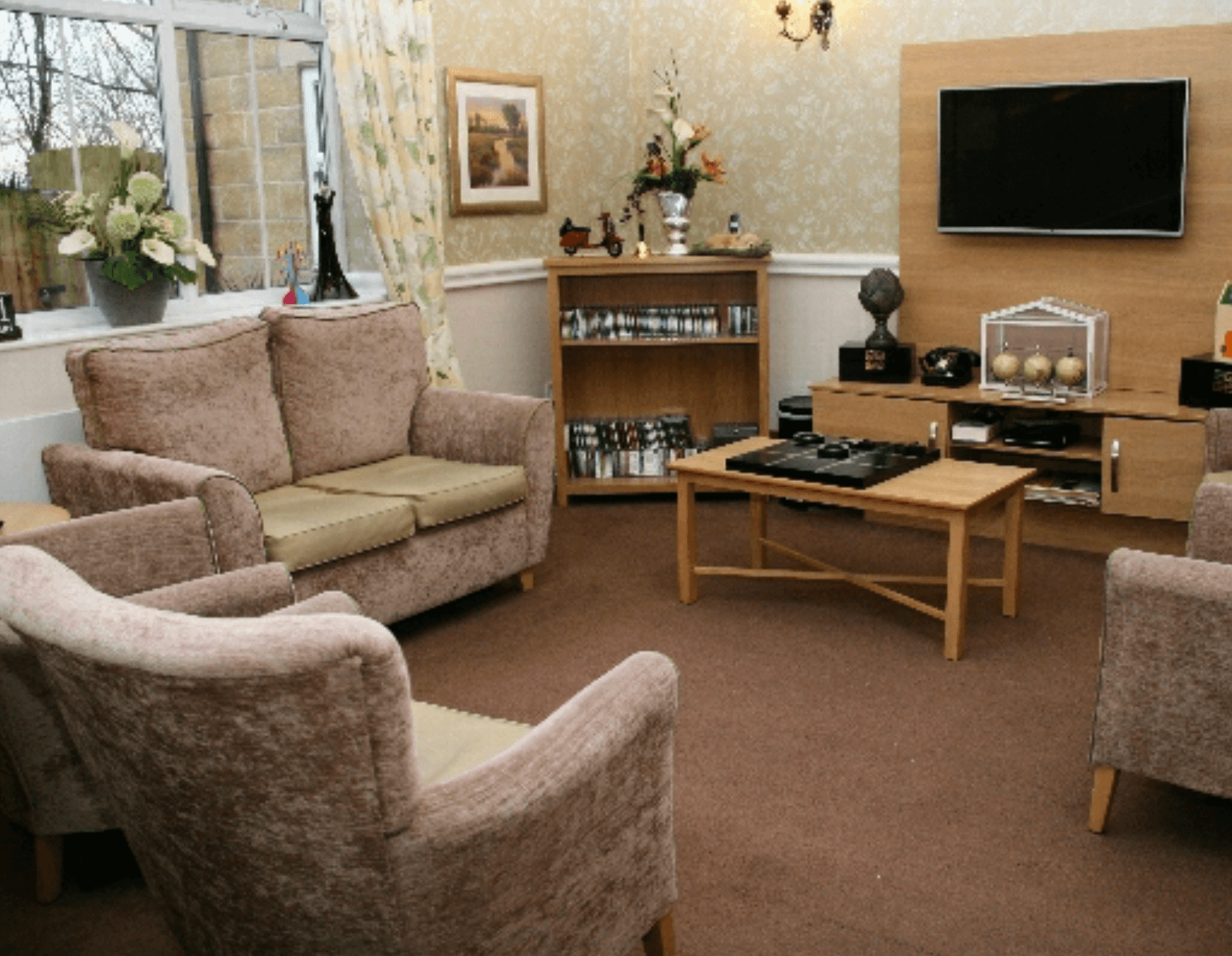 Lounge of Norwood Grange in Sheffield
